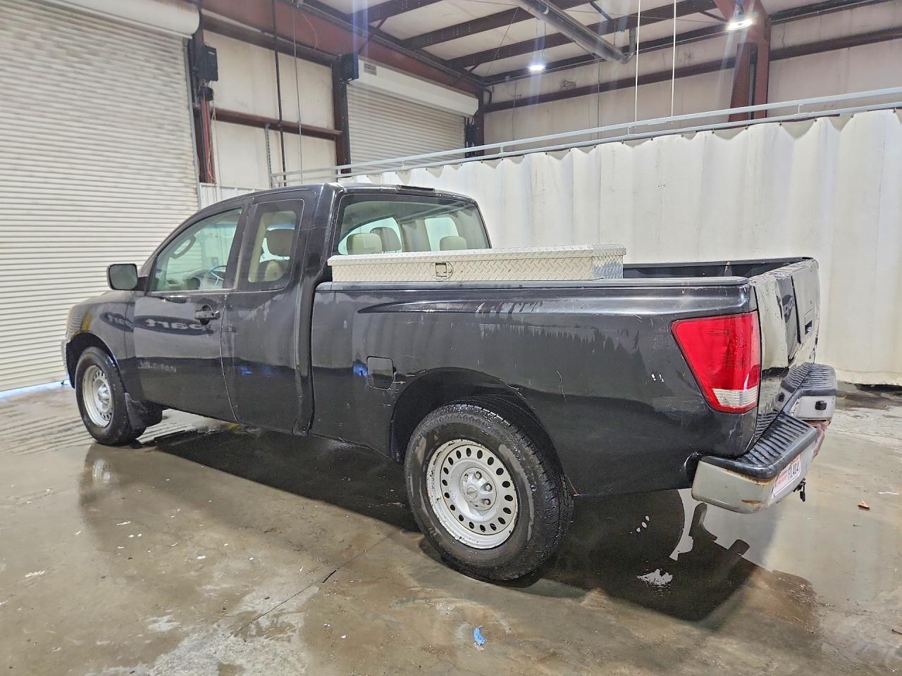 2008 Nissan Titan Xe Ffv Black vin: 1N6BA06A48N360650