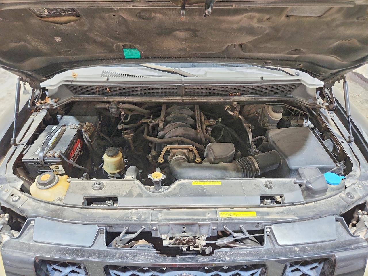 2008 Nissan Titan Xe Ffv Black vin: 1N6BA06A48N360650