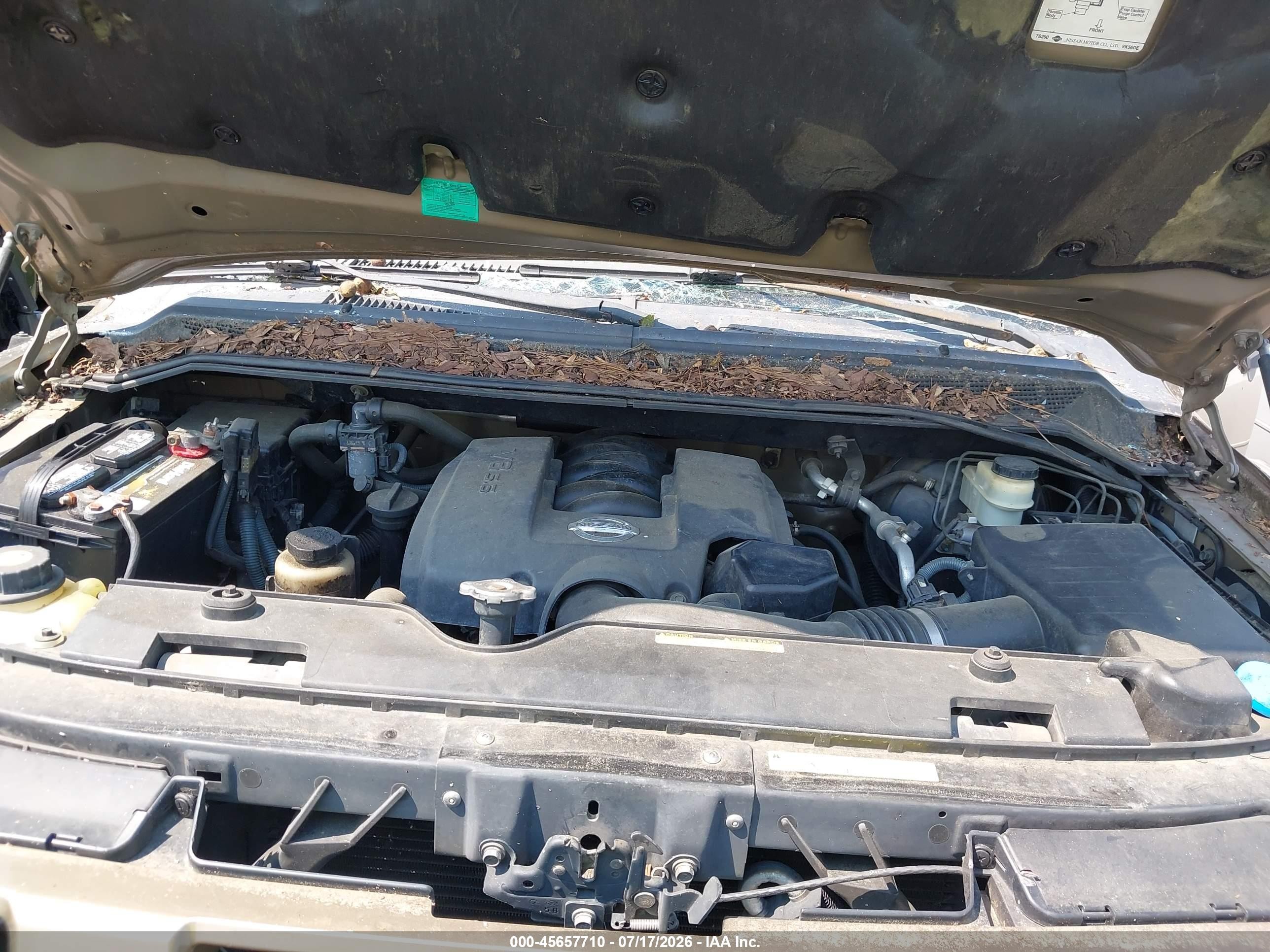 2005 Nissan Titan Xe Gold vin: 1N6BA06A55N540716