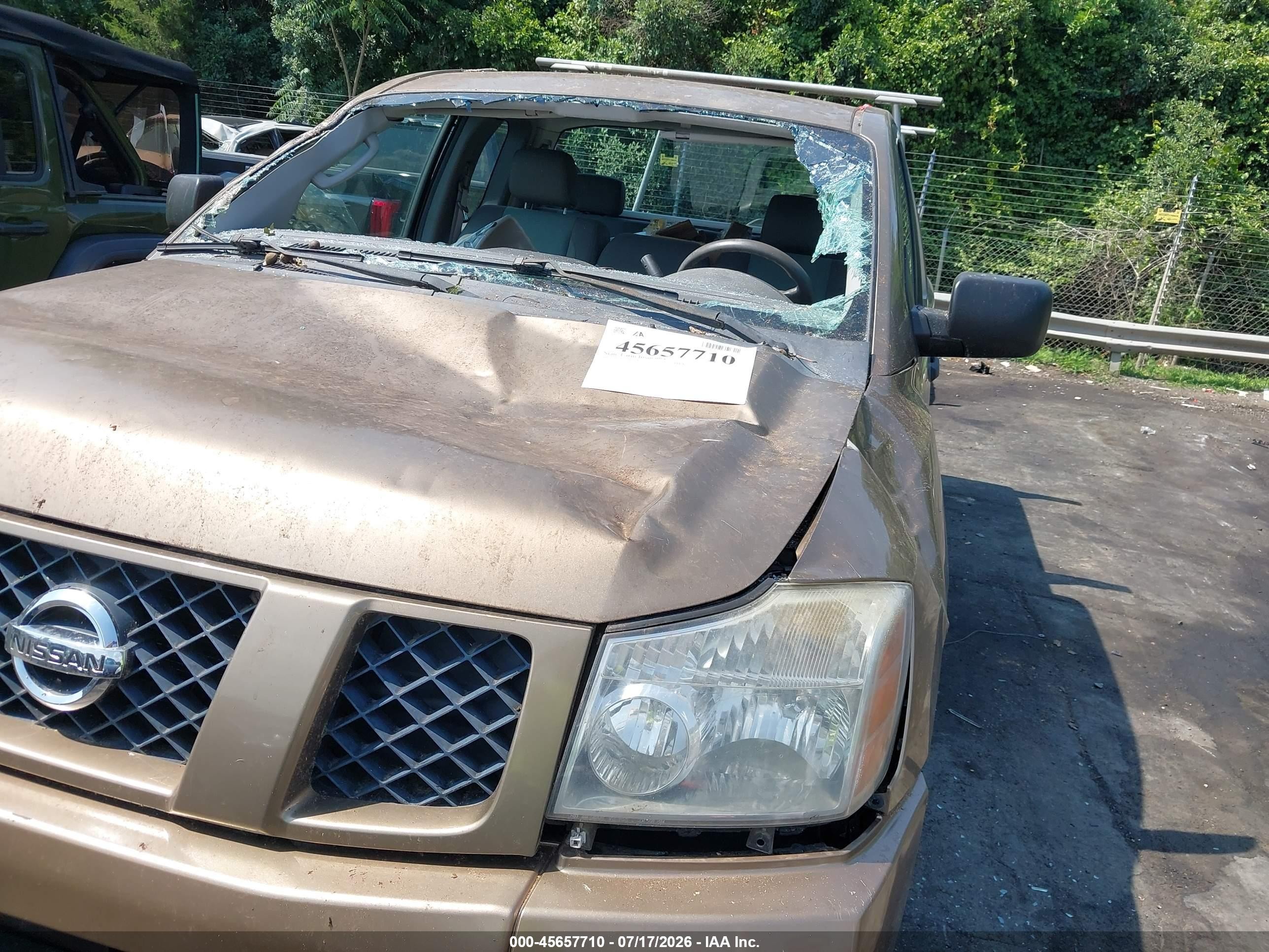 2005 Nissan Titan Xe Gold vin: 1N6BA06A55N540716