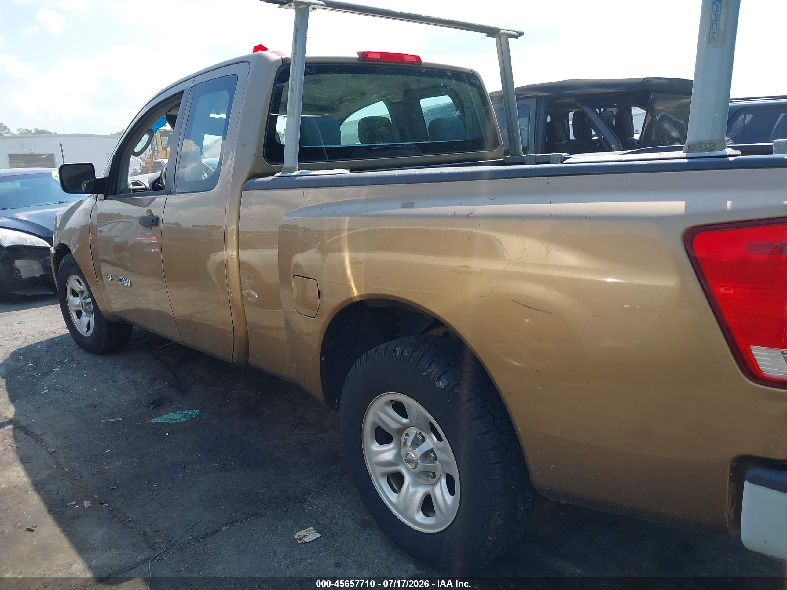 2005 Nissan Titan Xe Gold vin: 1N6BA06A55N540716