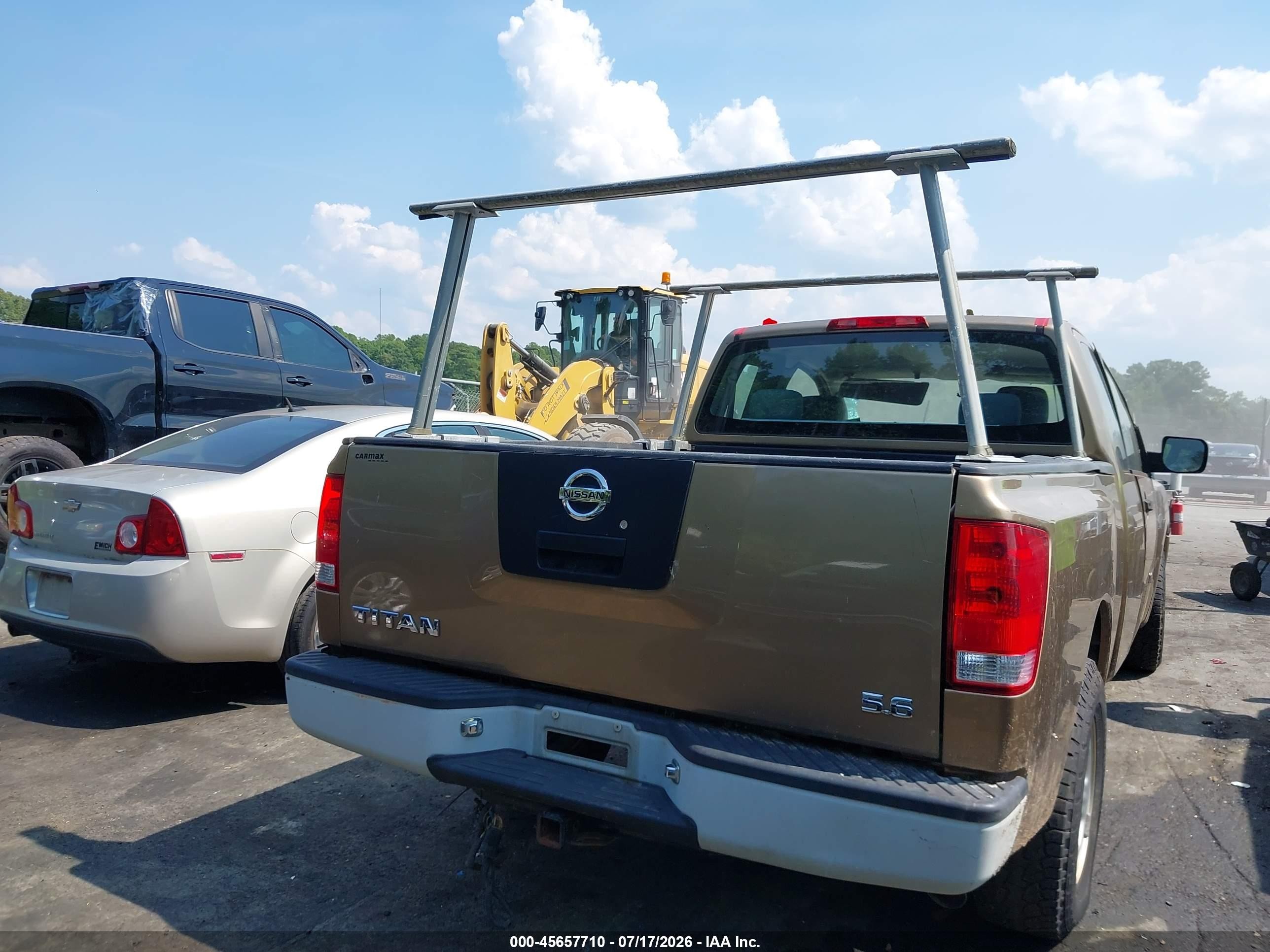2005 Nissan Titan Xe Gold vin: 1N6BA06A55N540716