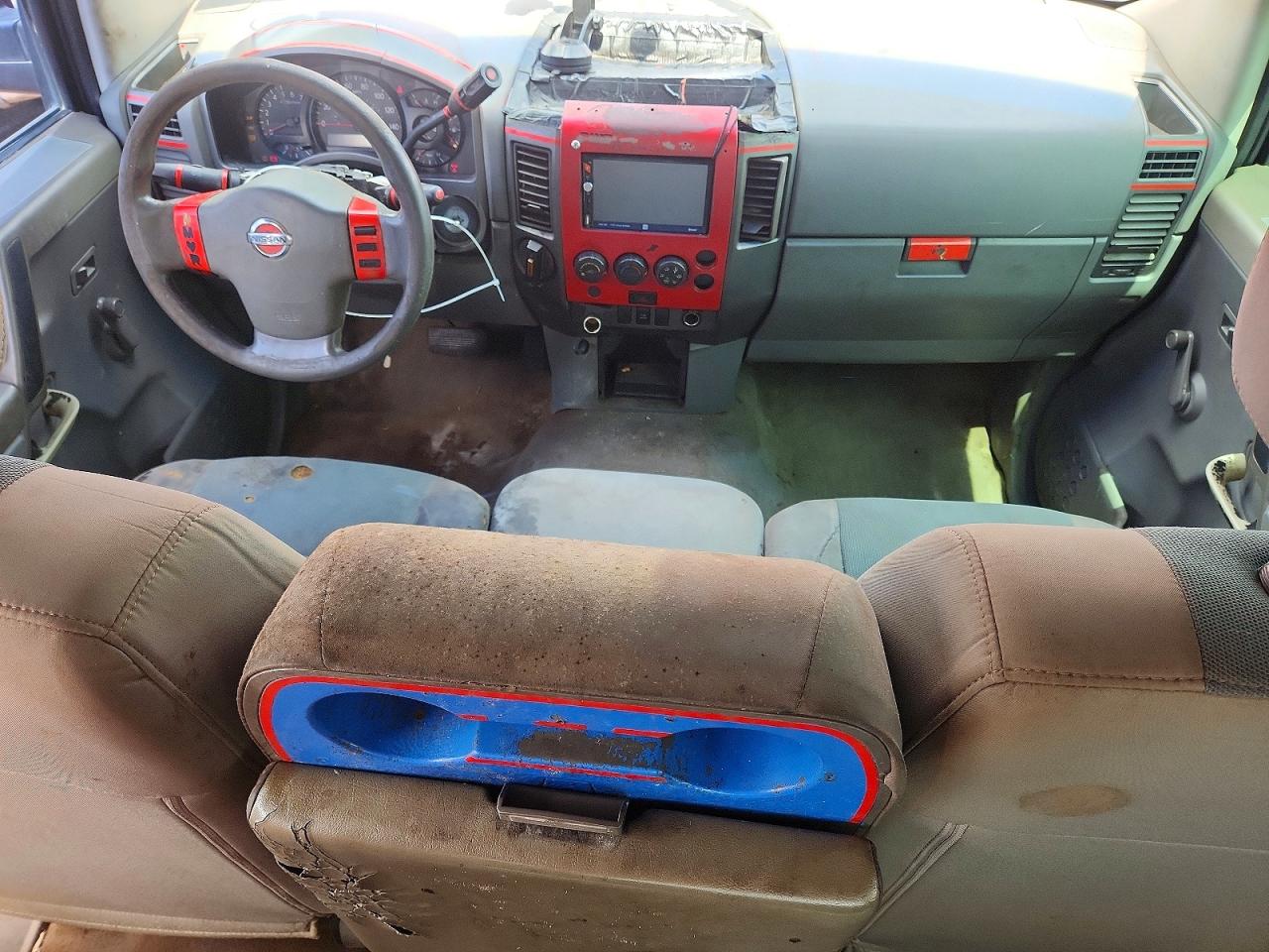2007 Nissan Titan Xe Ffv Red vin: 1N6BA06A57N245666