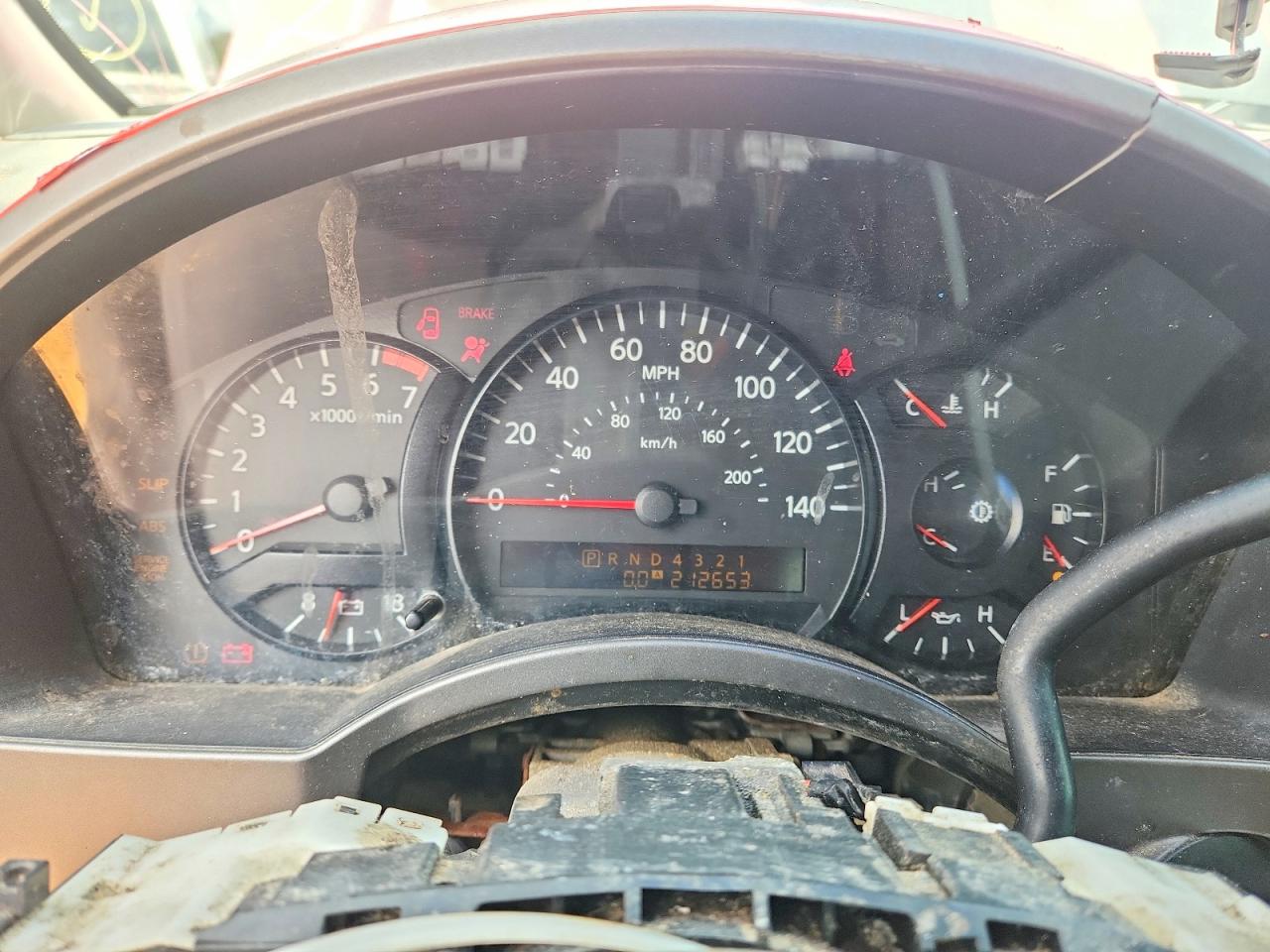 2007 Nissan Titan Xe Ffv Red vin: 1N6BA06A57N245666
