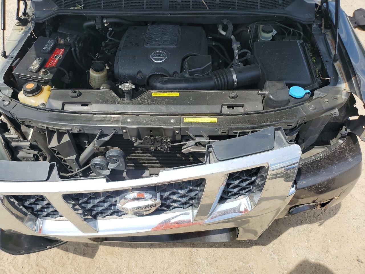2008 Nissan Titan Xe Ffv Gray vin: 1N6BA06A58N330105