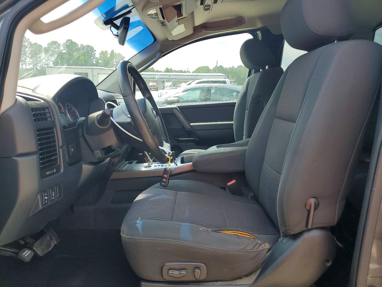 2008 Nissan Titan Xe Ffv Gray vin: 1N6BA06A58N330105