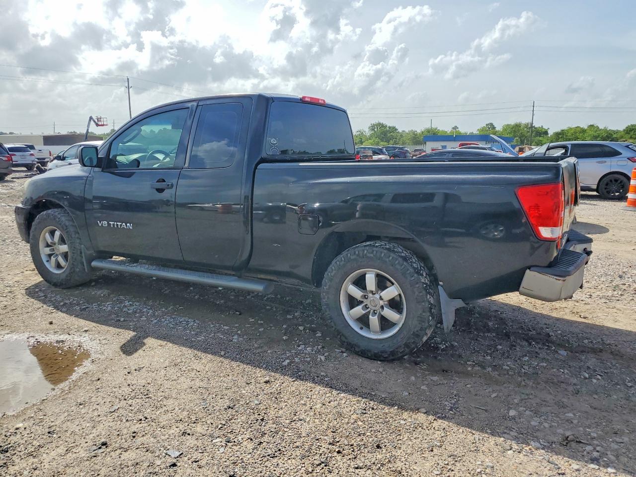 2008 Nissan Titan Xe/se/le Черный vin: 1N6BA06A58N340830