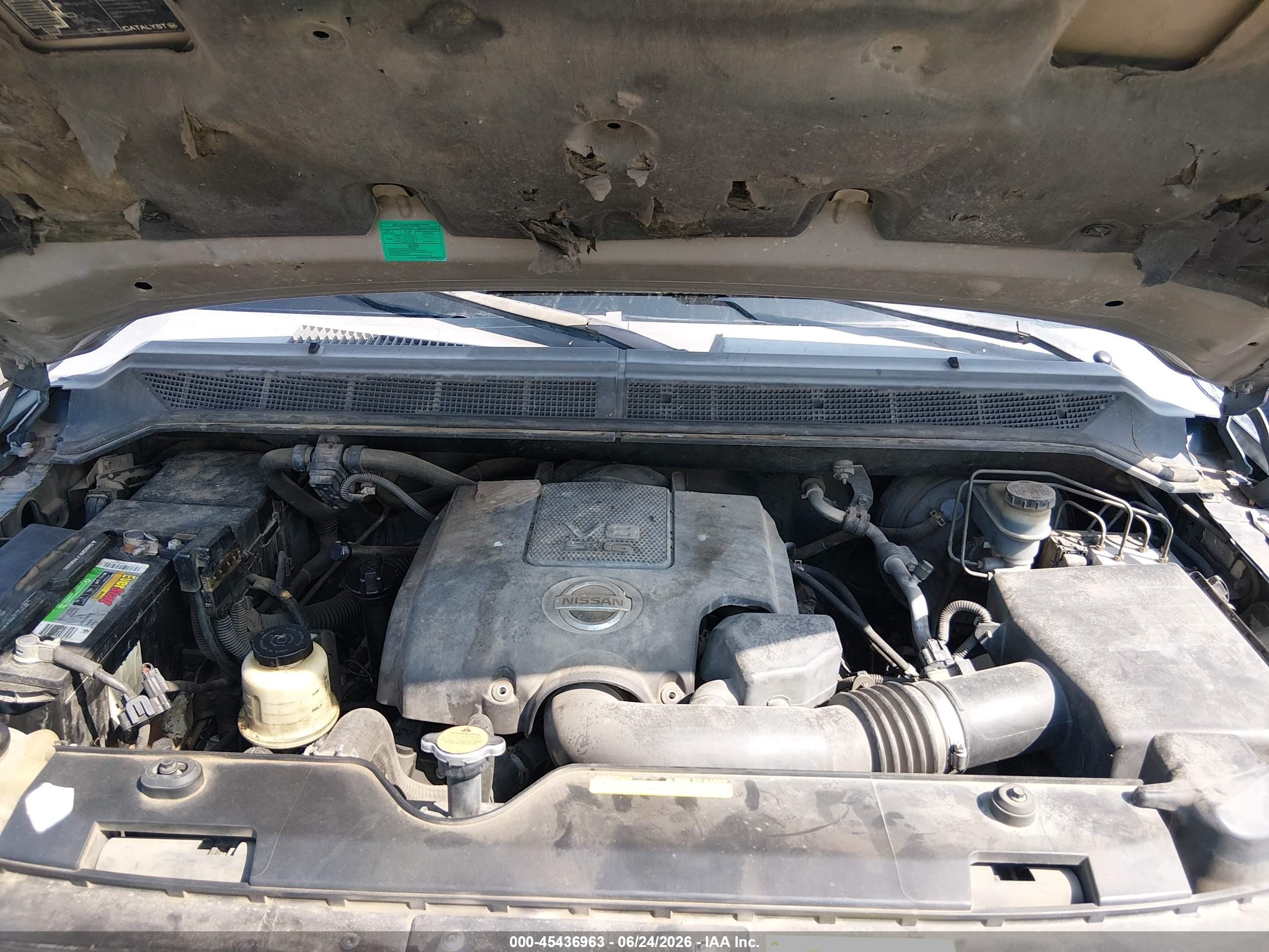 2008 Nissan Titan Xe Синий vin: 1N6BA06A58N360561