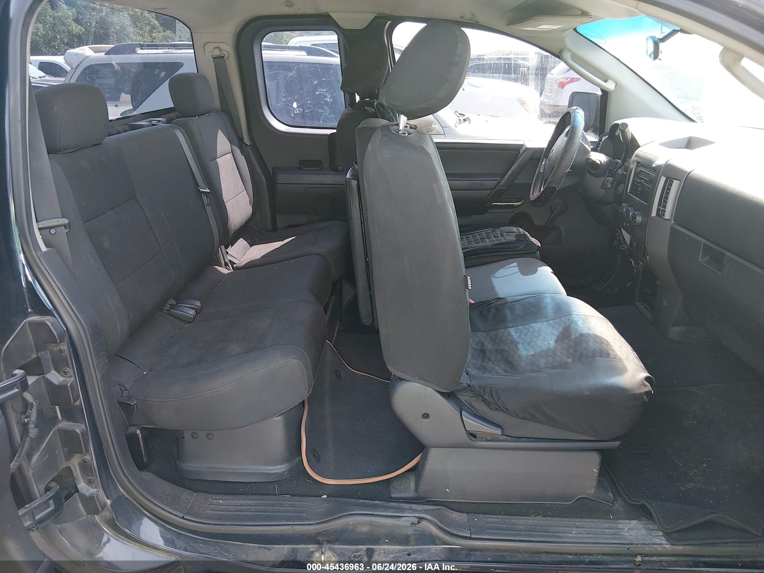 2008 Nissan Titan Xe Синий vin: 1N6BA06A58N360561