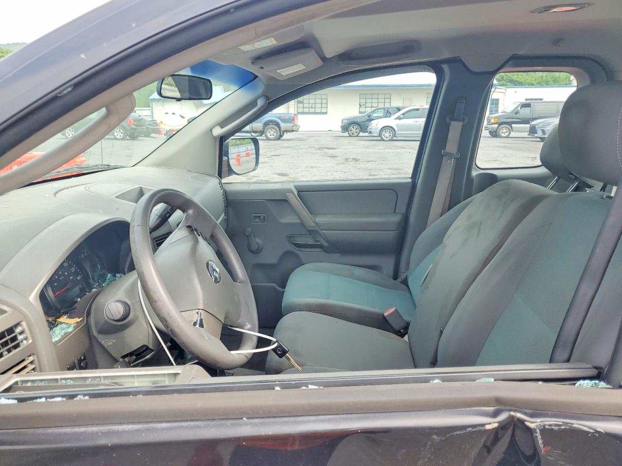 2006 Nissan Titan Черный vin: 1N6BA06A66N559096