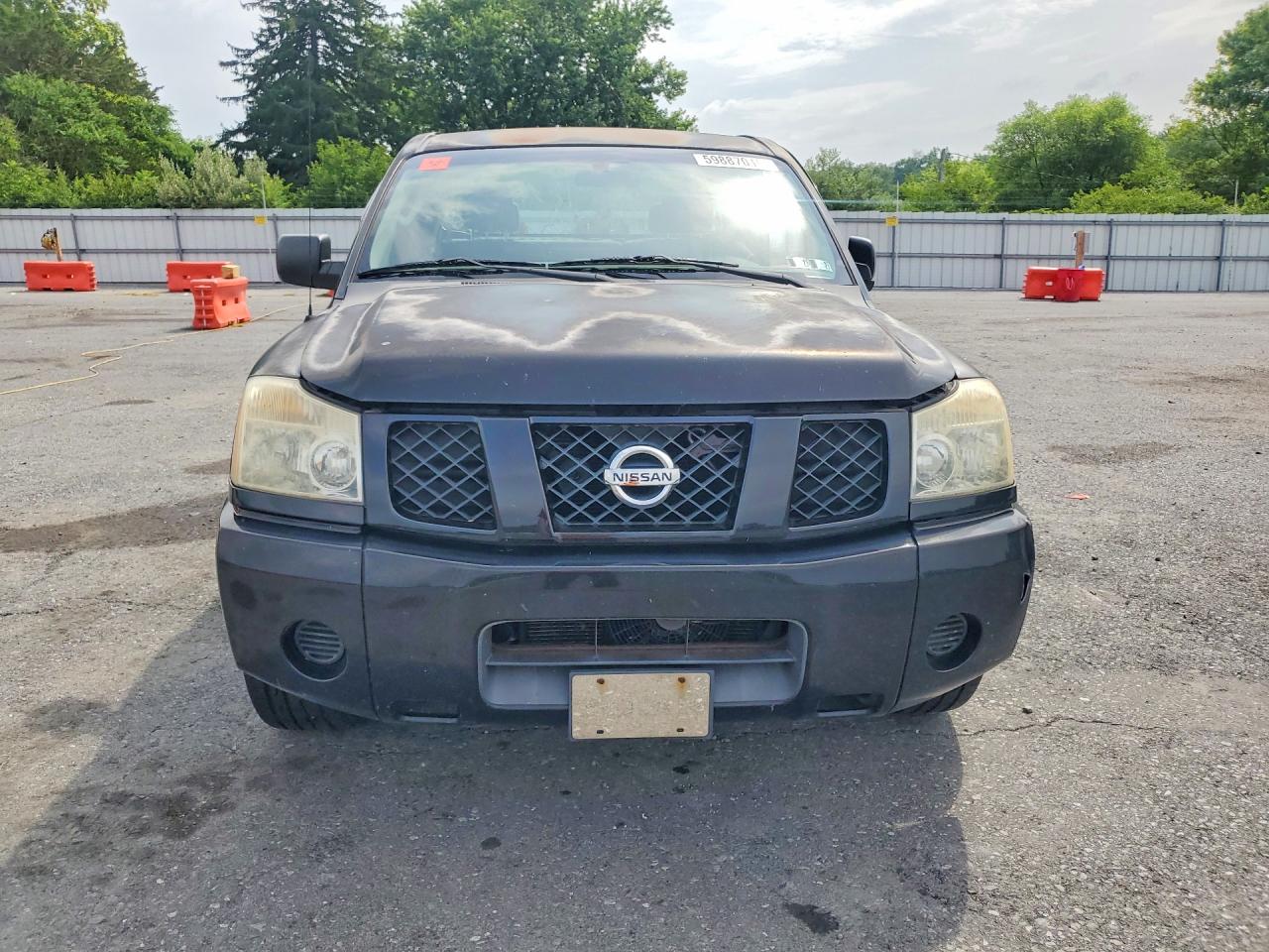 2006 Nissan Titan Черный vin: 1N6BA06A66N559096