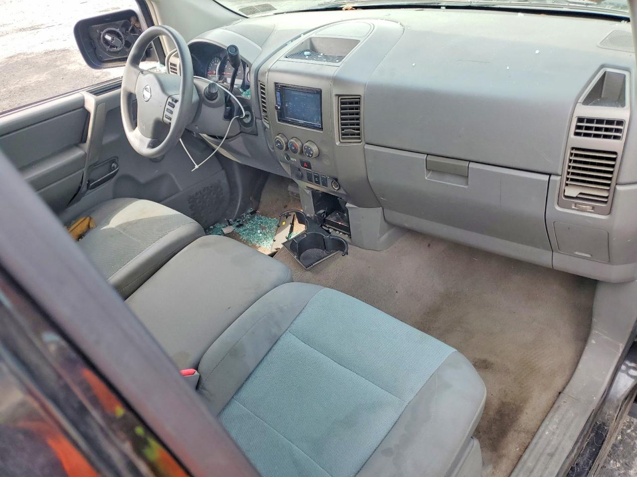 2006 Nissan Titan Черный vin: 1N6BA06A66N559096