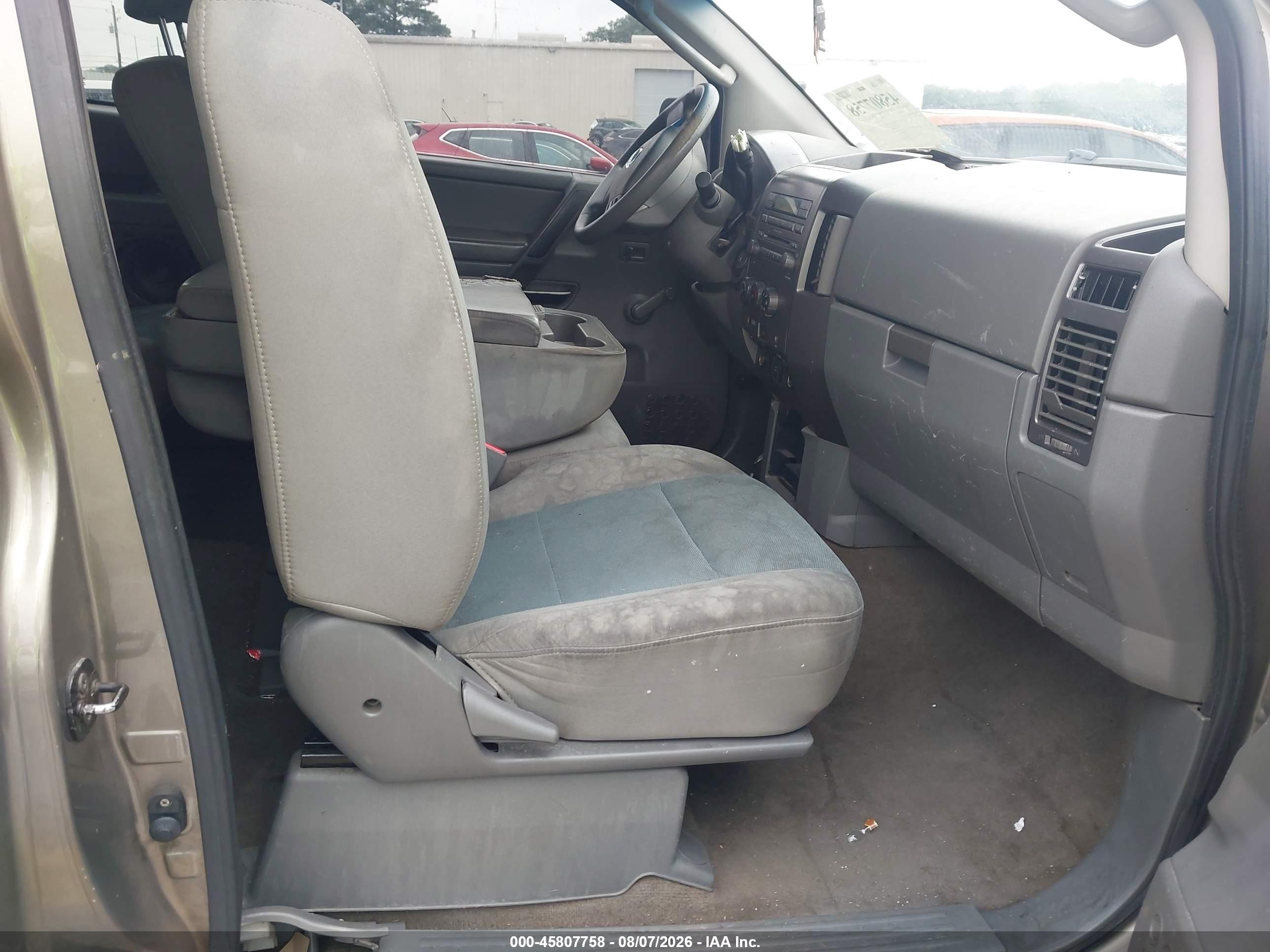 2007 Nissan Titan Xe Tan vin: 1N6BA06A67N206617