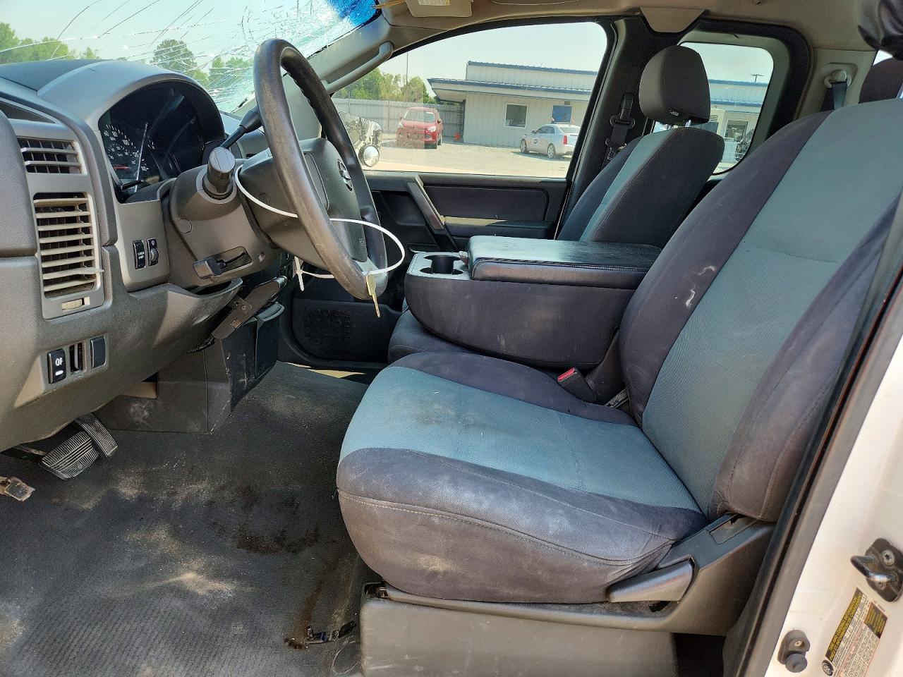 2006 Nissan Titan Xe Ffv White vin: 1N6BA06A76N526852