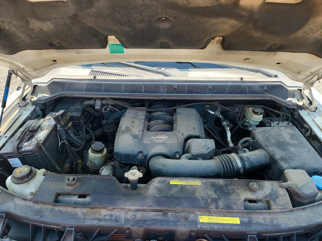 2006 Nissan Titan Xe Ffv White vin: 1N6BA06A76N526852