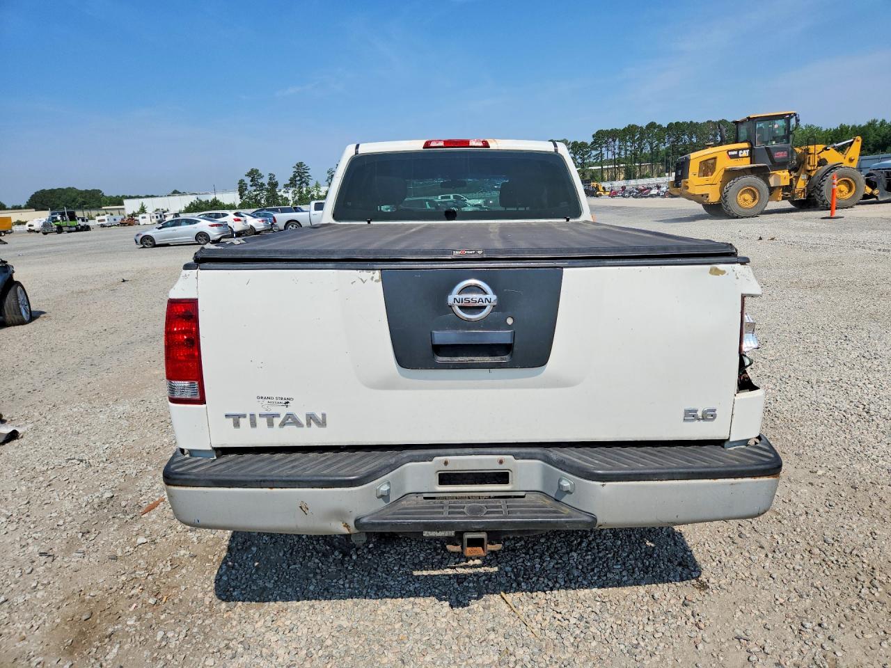 2006 Nissan Titan Xe Ffv White vin: 1N6BA06A76N526852