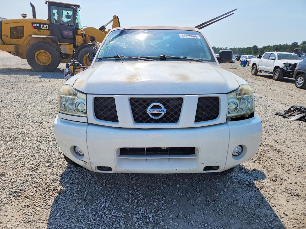 2006 Nissan Titan Xe Ffv White vin: 1N6BA06A76N526852