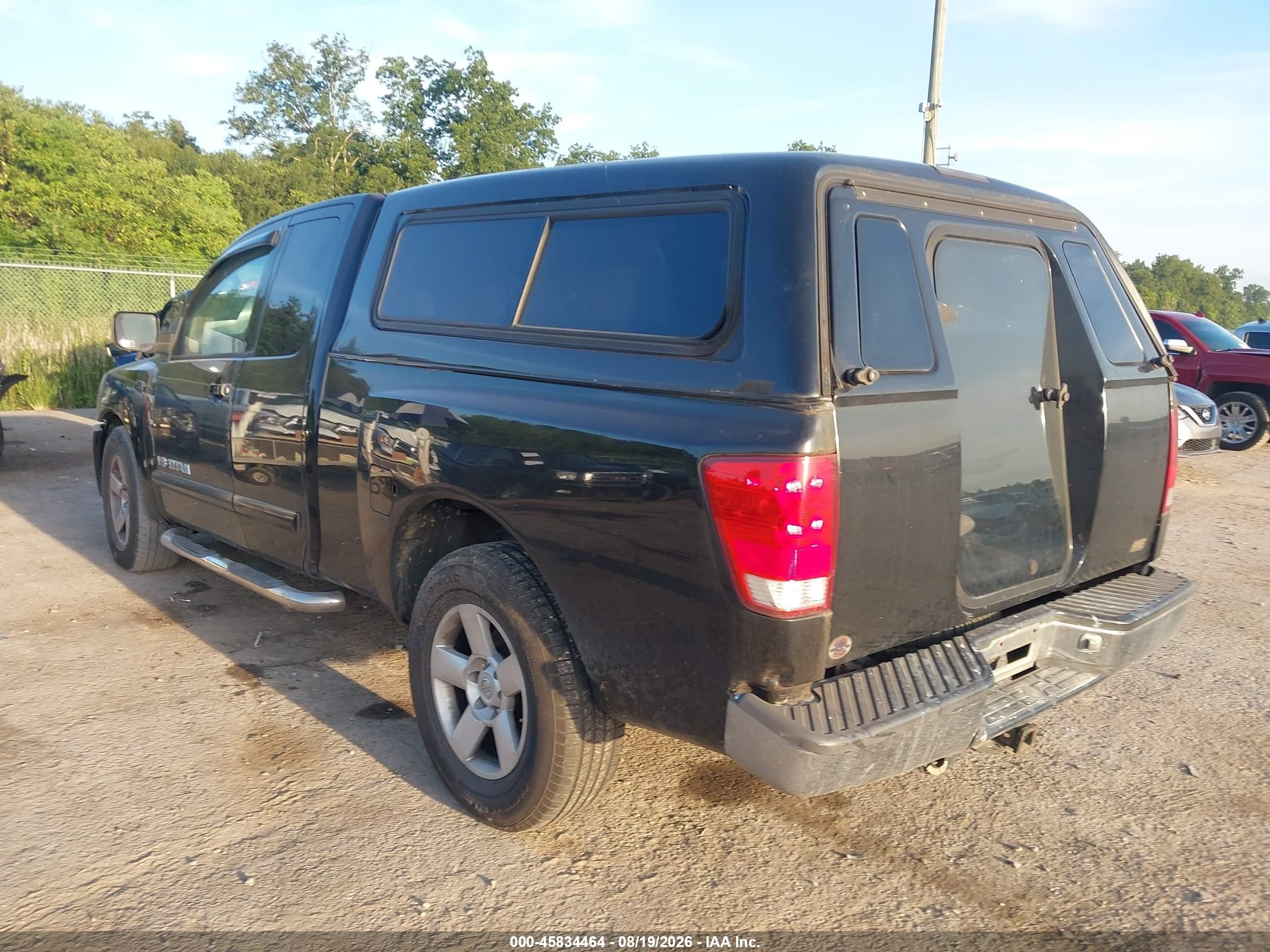 2006 Nissan Titan Se Black vin: 1N6BA06A76N529685