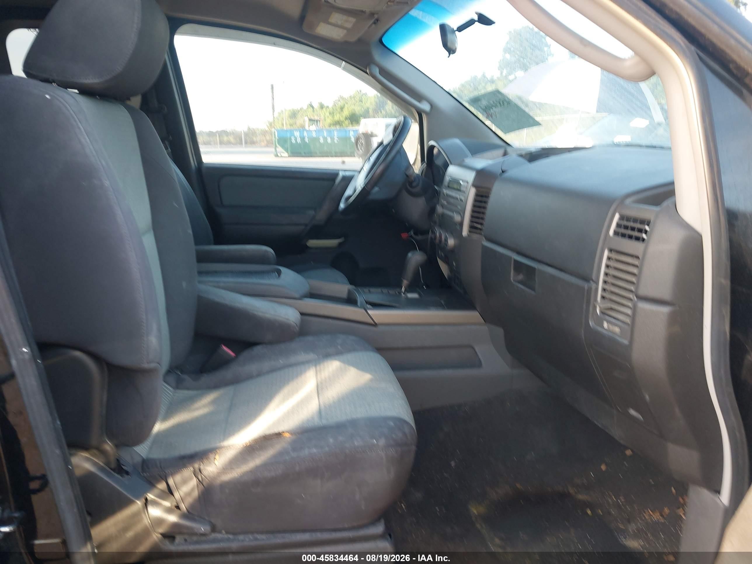 2006 Nissan Titan Se Black vin: 1N6BA06A76N529685