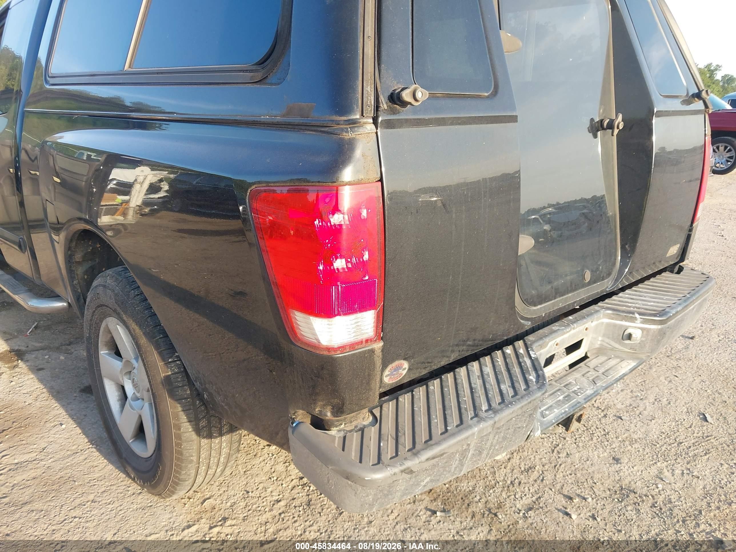 2006 Nissan Titan Se Black vin: 1N6BA06A76N529685