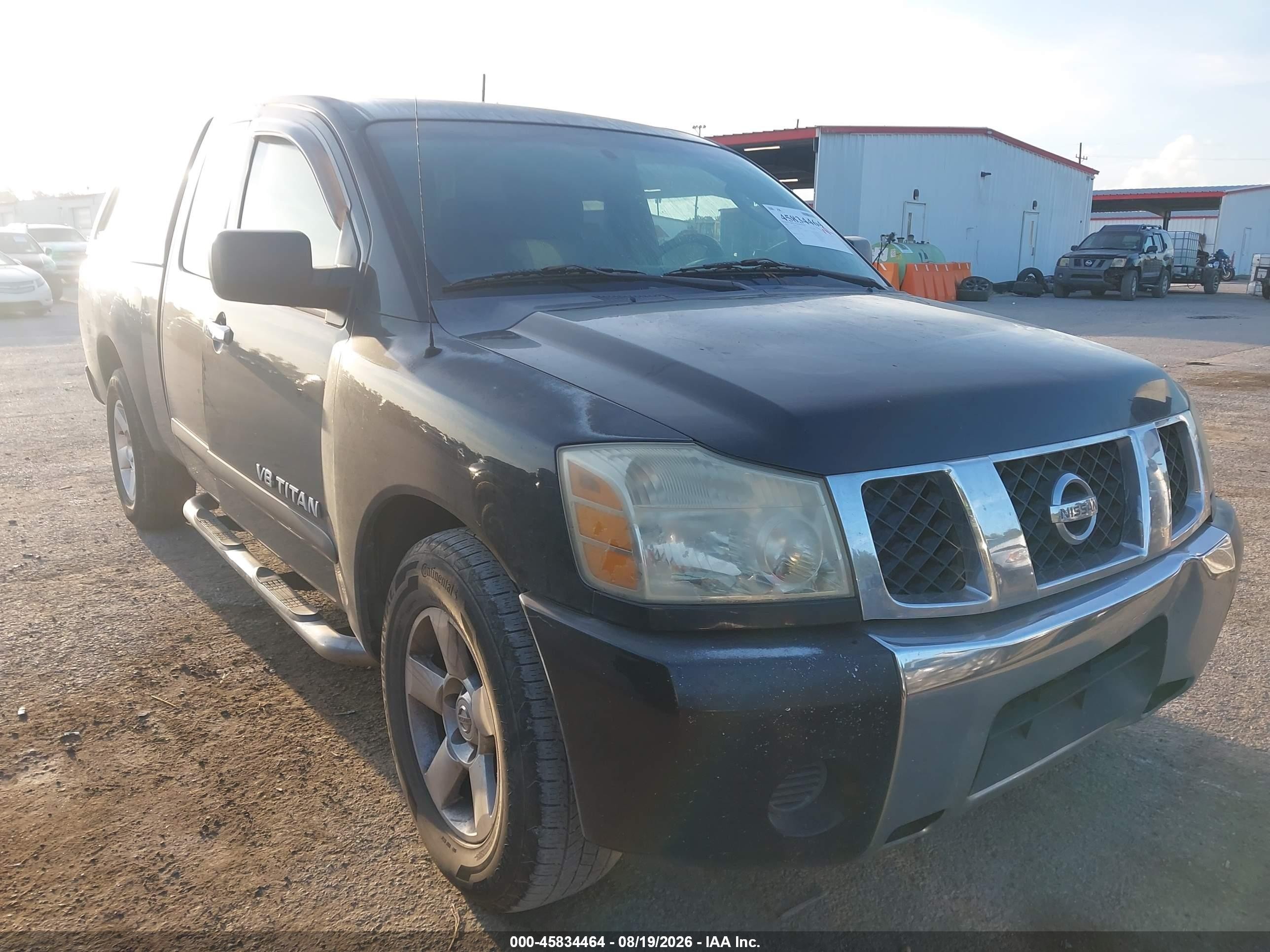 2006 Nissan Titan Se Black vin: 1N6BA06A76N529685