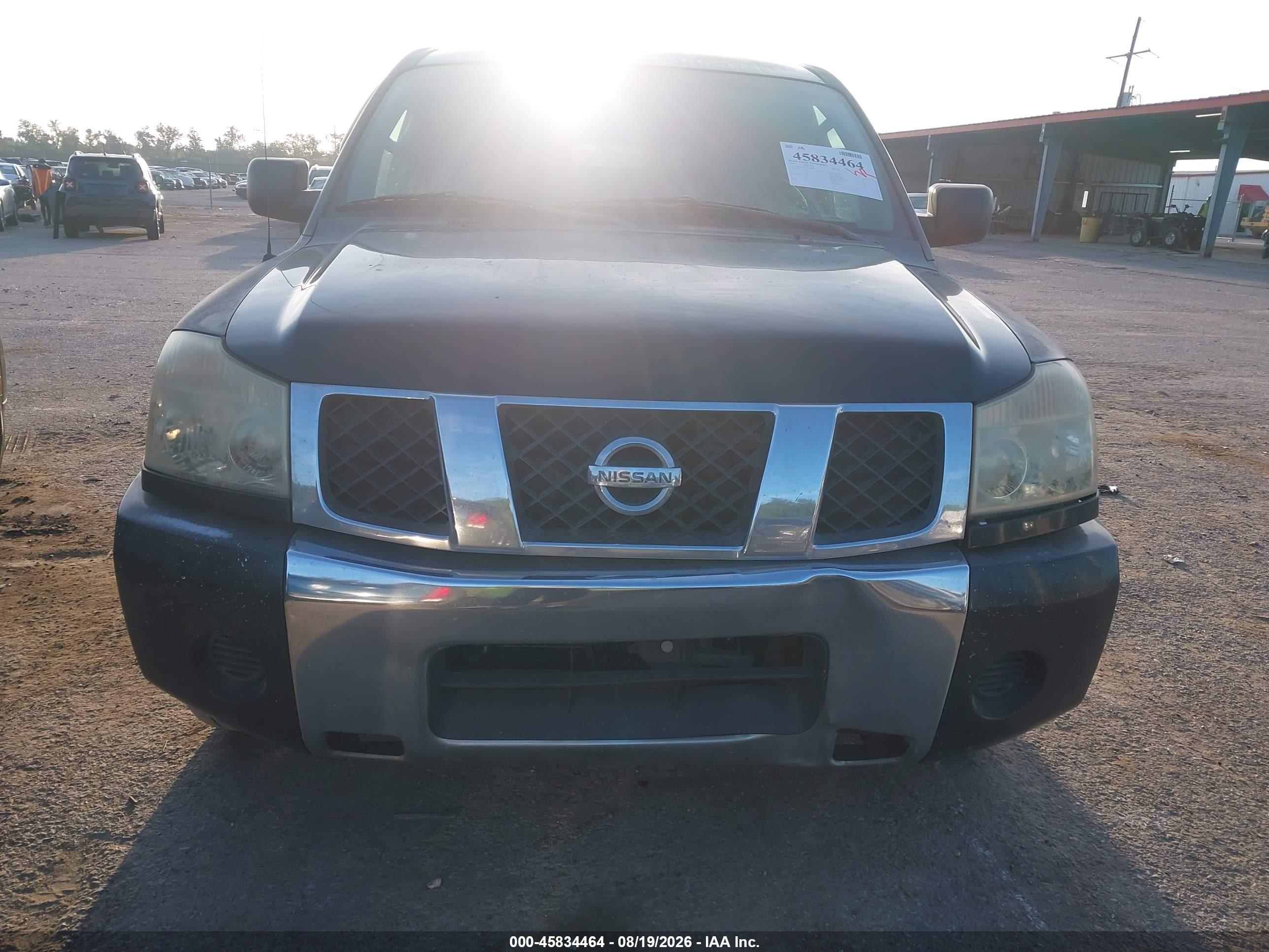 2006 Nissan Titan Se Black vin: 1N6BA06A76N529685