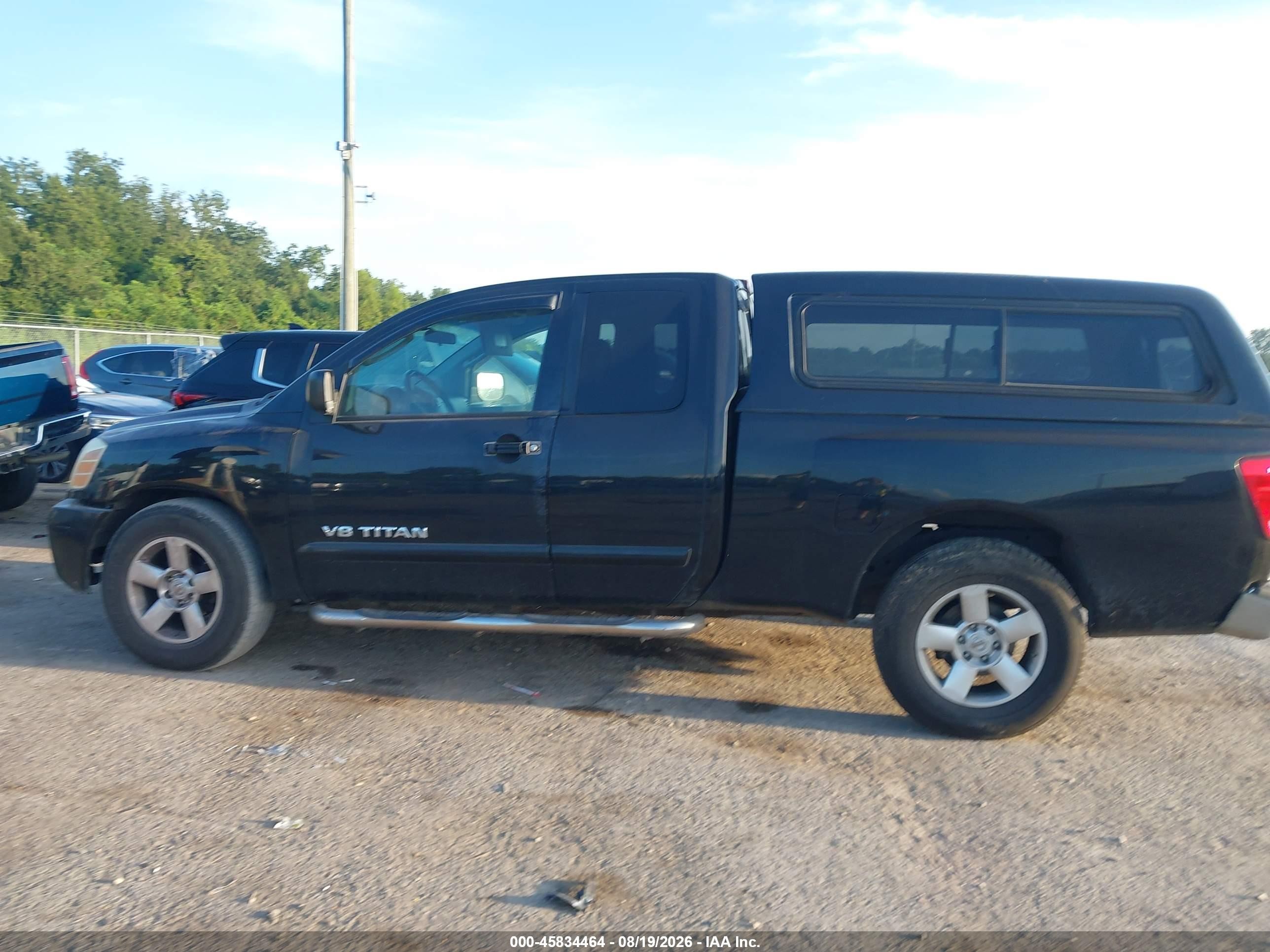 2006 Nissan Titan Se Black vin: 1N6BA06A76N529685