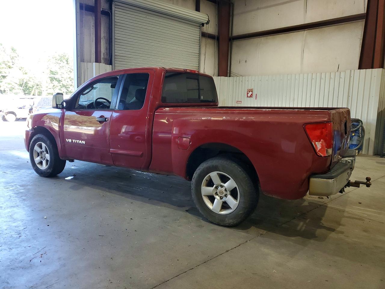 2007 Nissan Titan Xe Ffv Maroon vin: 1N6BA06A77N208022