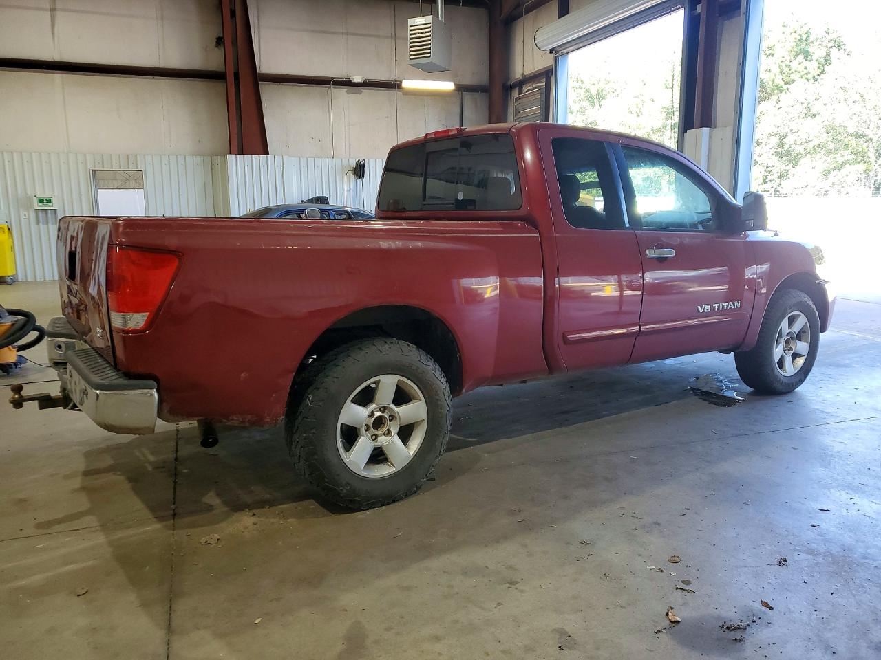 2007 Nissan Titan Xe Ffv Maroon vin: 1N6BA06A77N208022