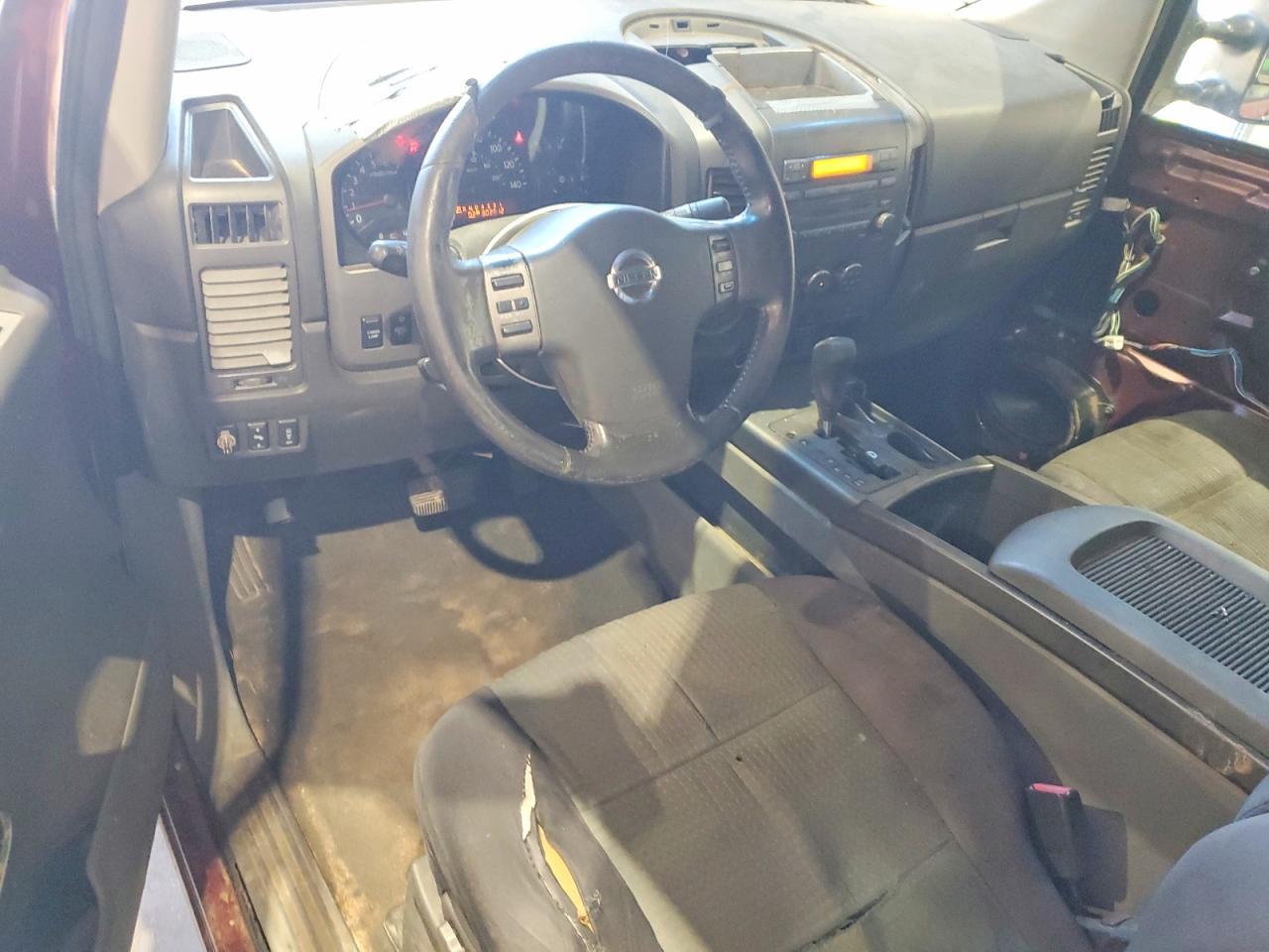 2007 Nissan Titan Xe Ffv Maroon vin: 1N6BA06A77N208022