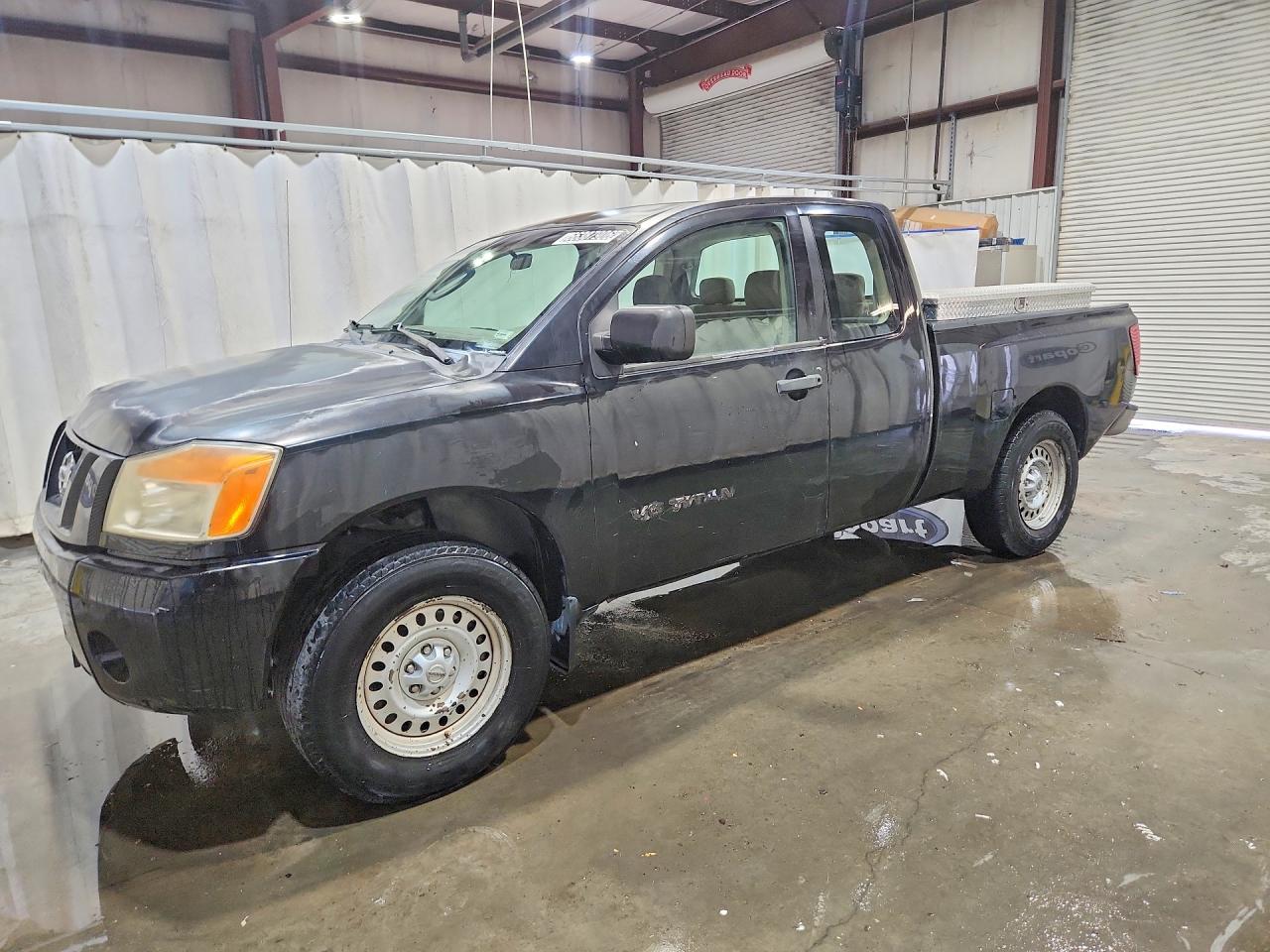 2008 Nissan Titan Xe Ffv Black vin: 1N6BA06A78N360660