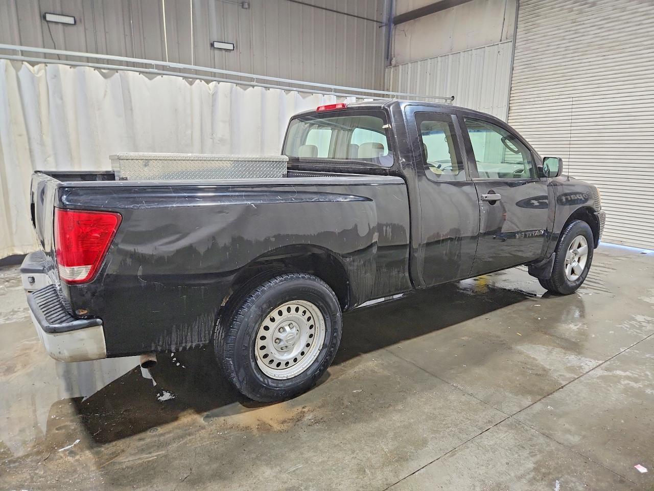 2008 Nissan Titan Xe Ffv Black vin: 1N6BA06A78N360660