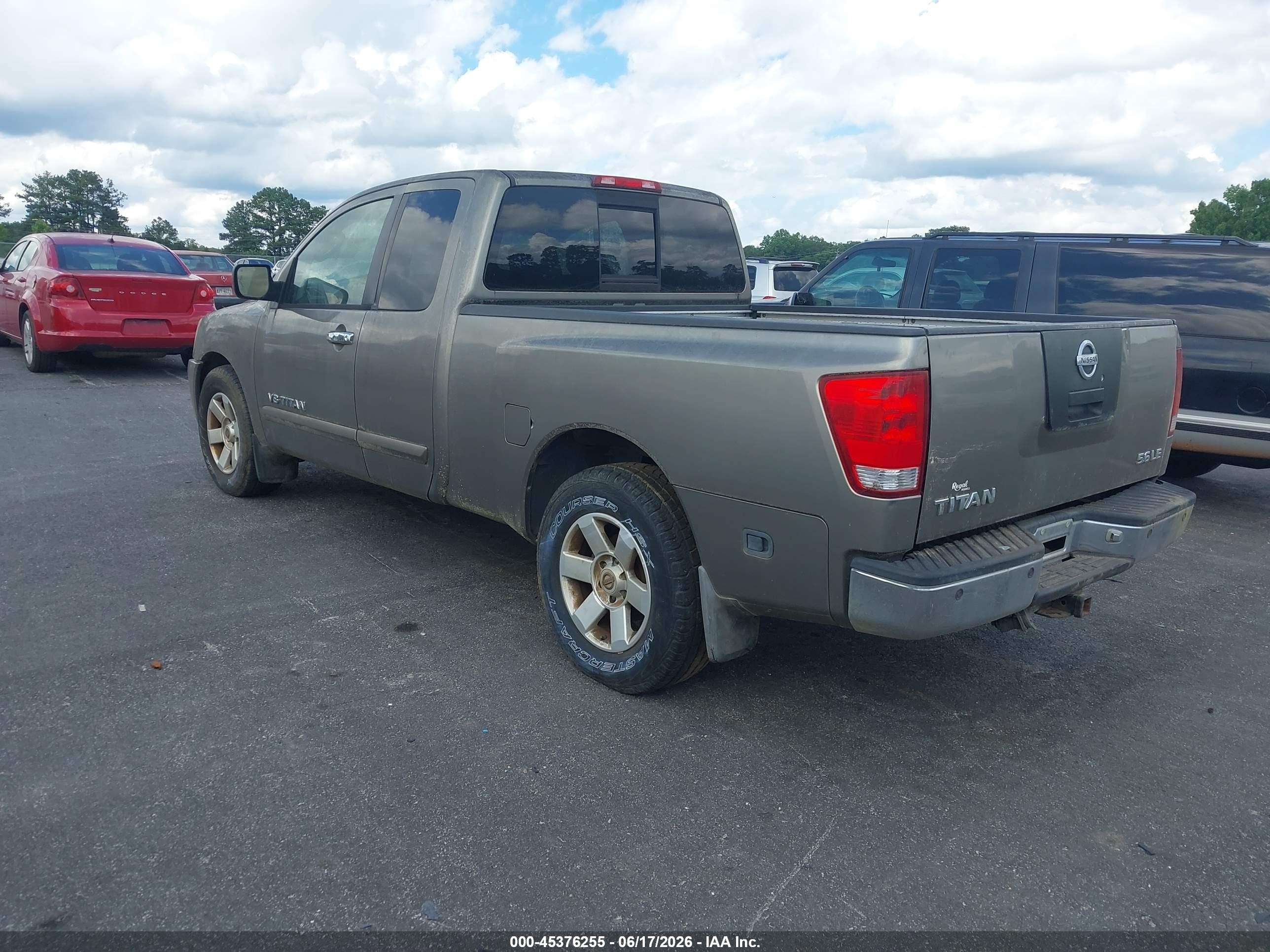 2006 Nissan Titan Le Gray vin: 1N6BA06A86N560041