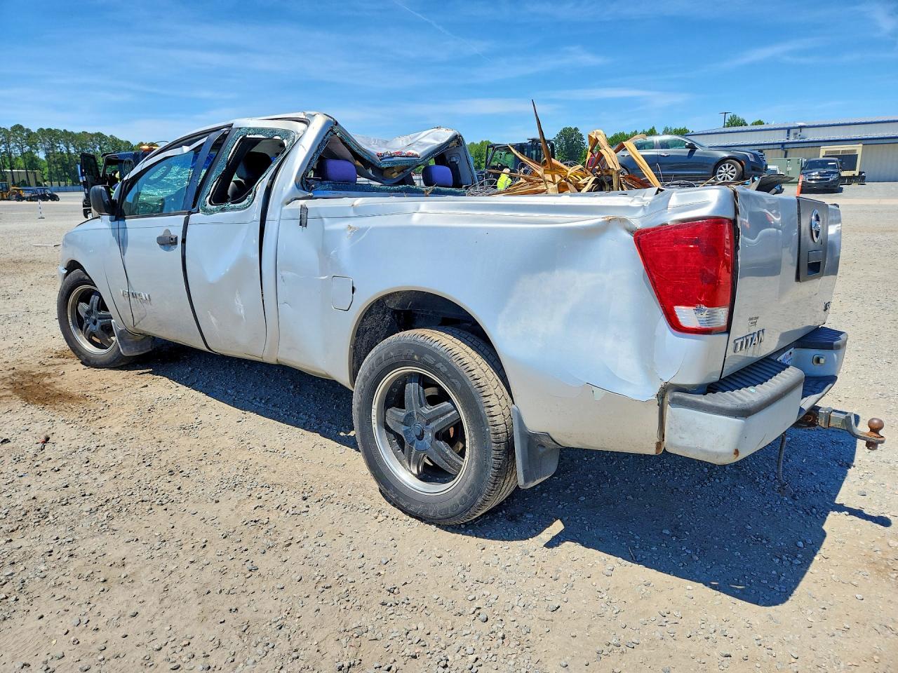 2006 Nissan Titan Xe Ffv Silver vin: 1N6BA06A86N560184