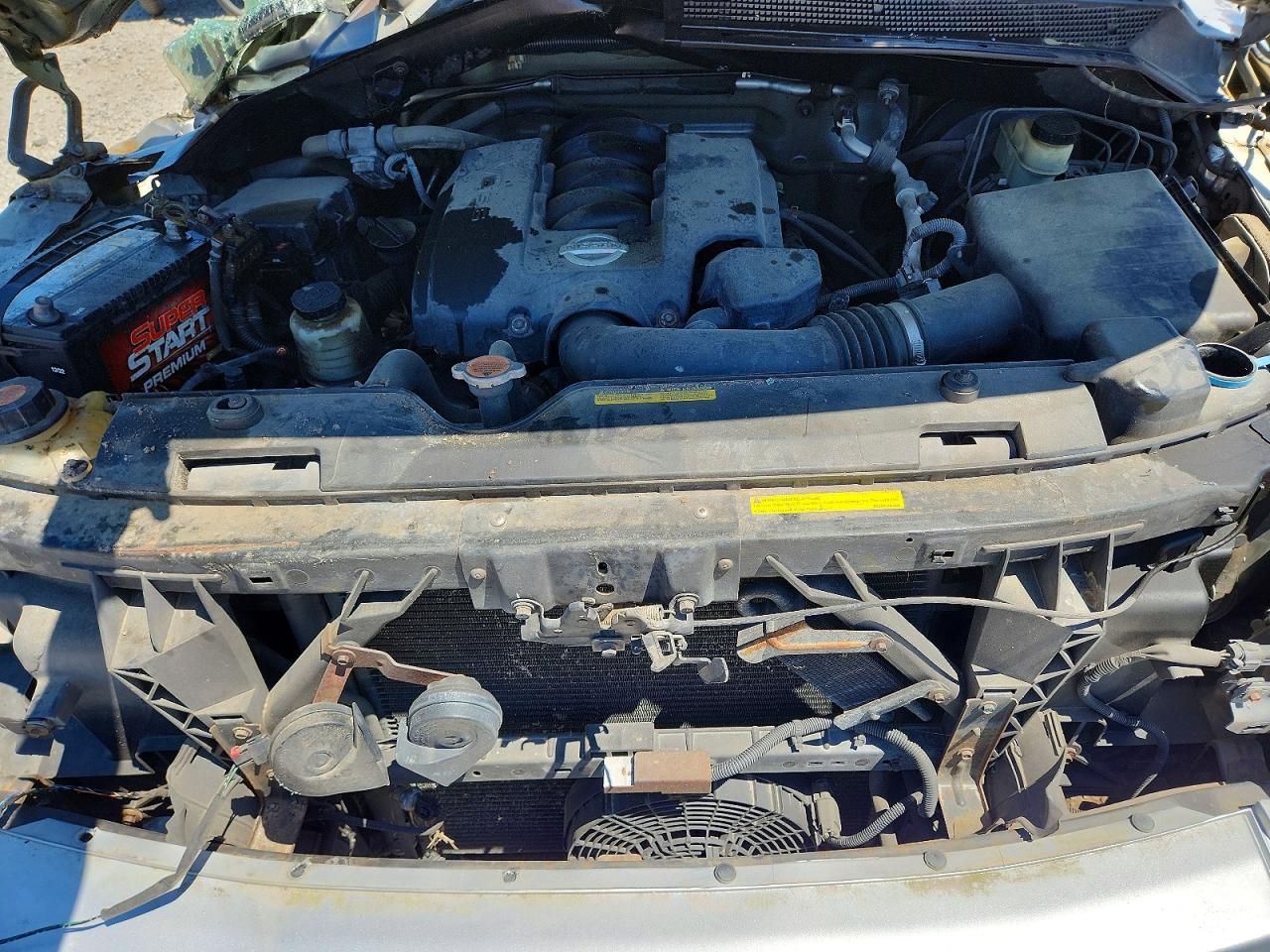 2006 Nissan Titan Xe Ffv Silver vin: 1N6BA06A86N560184