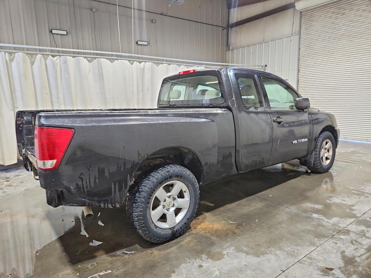 2008 Nissan Titan Xe Ffv Черный vin: 1N6BA06A88N361350