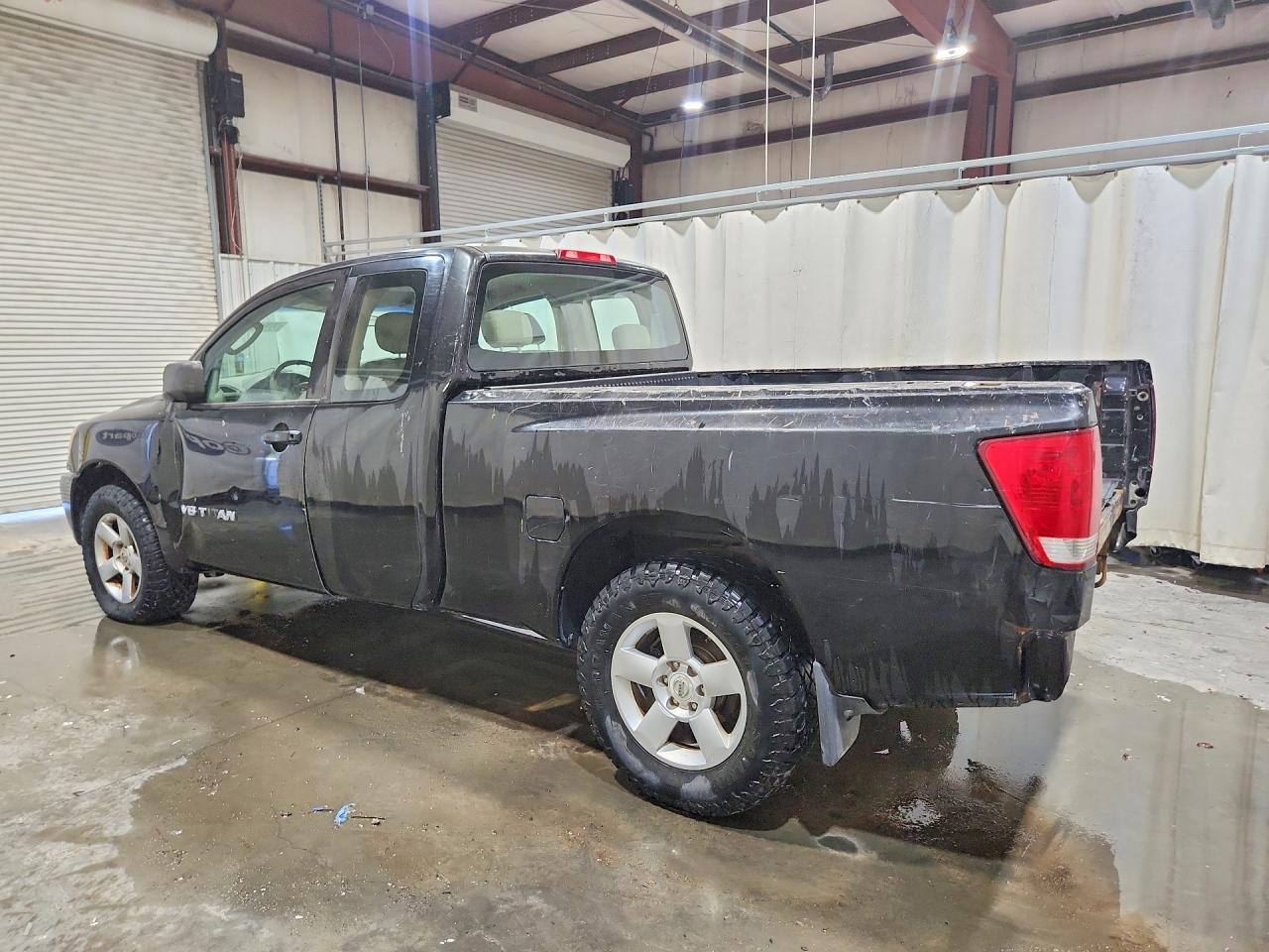 2008 Nissan Titan Xe Ffv Черный vin: 1N6BA06A88N361350