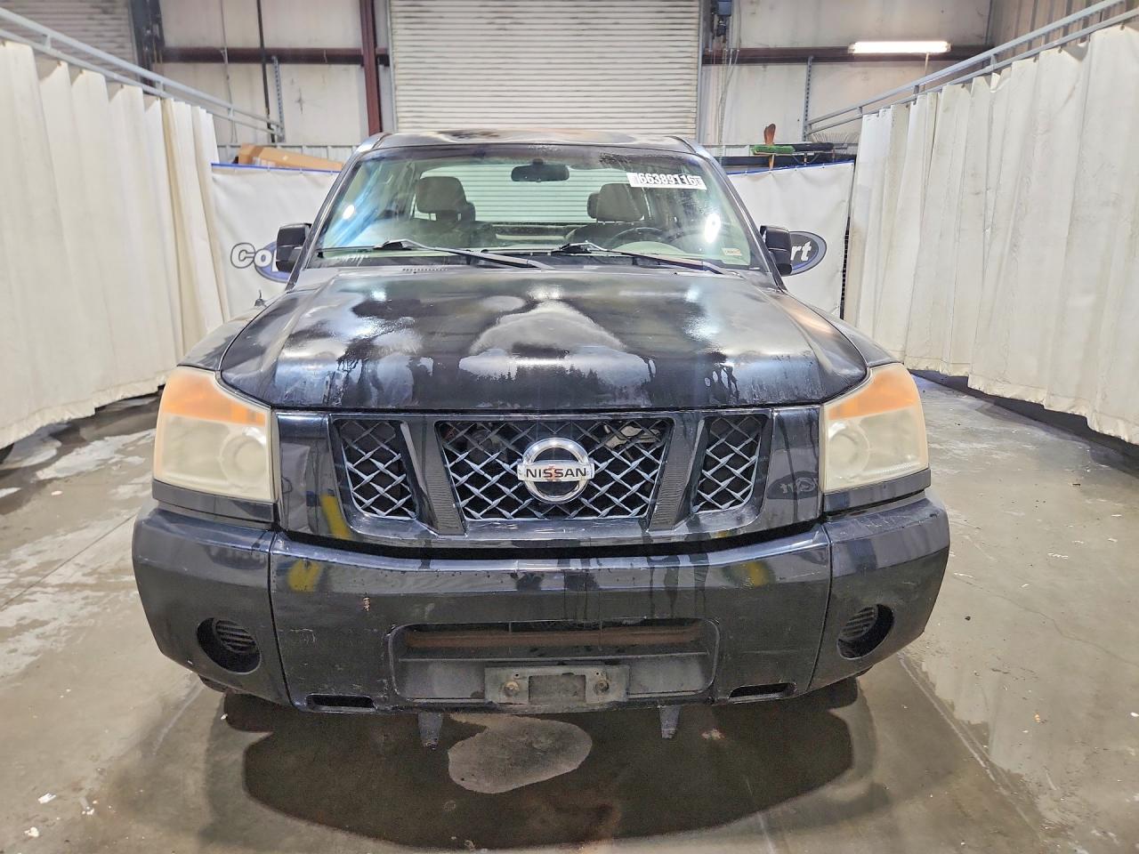 2008 Nissan Titan Xe Ffv Черный vin: 1N6BA06A88N361350