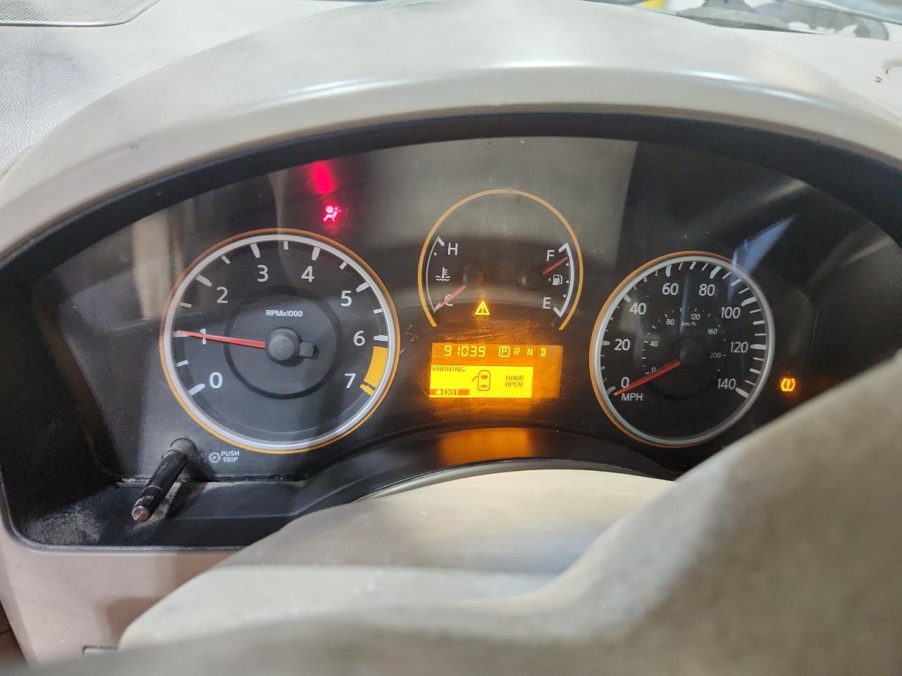 2008 Nissan Titan Xe Ffv Черный vin: 1N6BA06A88N361350 Damage: Warning Light - Srs, On, Unacceptable