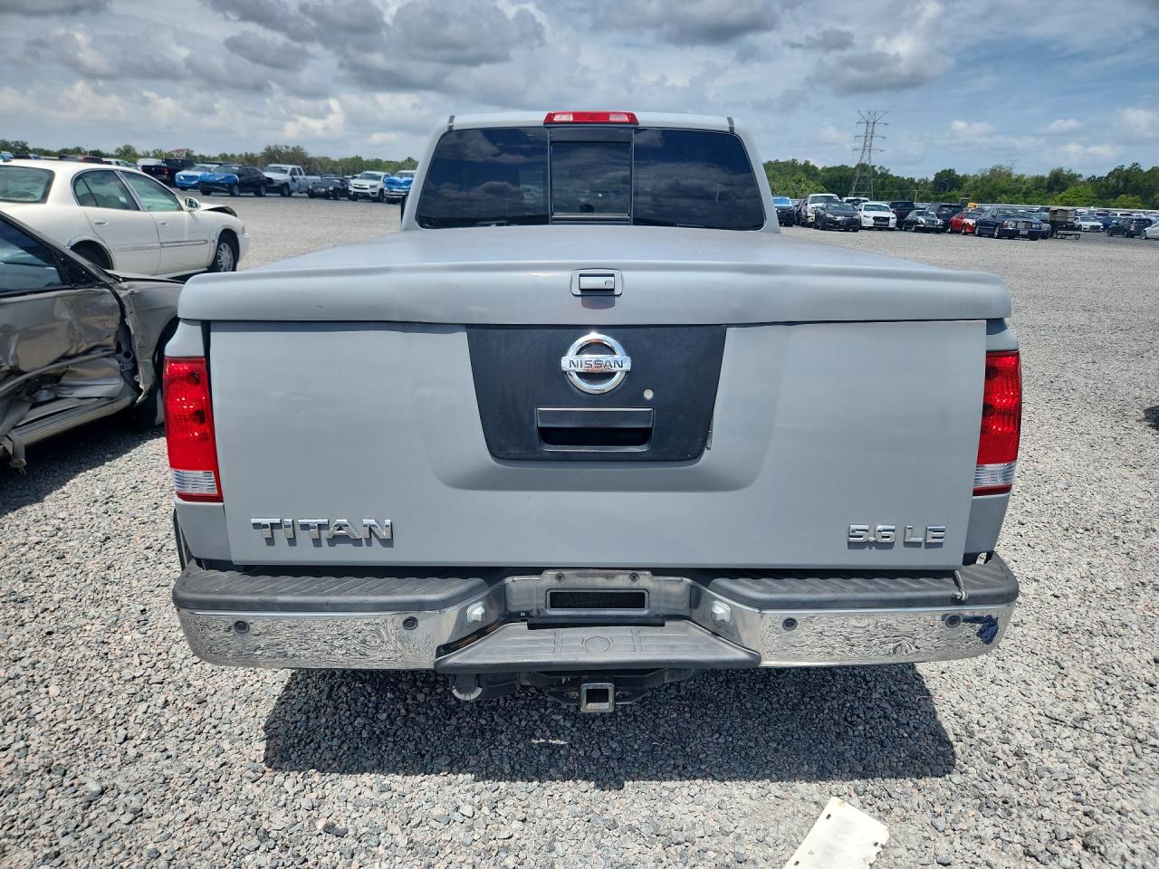2005 Nissan Titan Xe Silver vin: 1N6BA06A95N578708