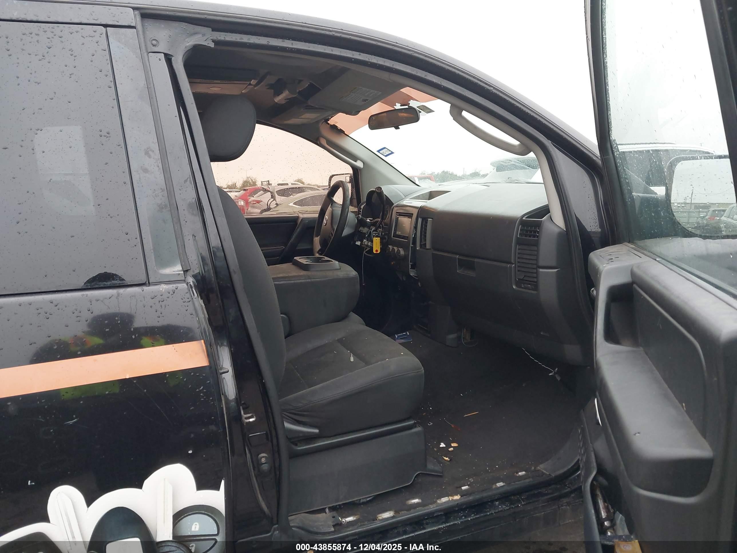 2009 Nissan Titan Xe Black vin: 1N6BA06A99N316273