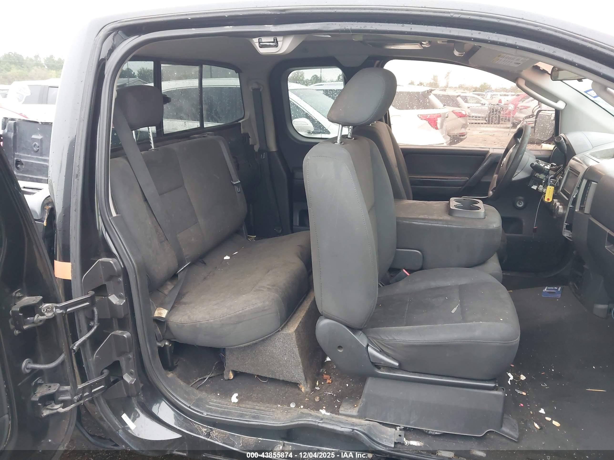 2009 Nissan Titan Xe Black vin: 1N6BA06A99N316273