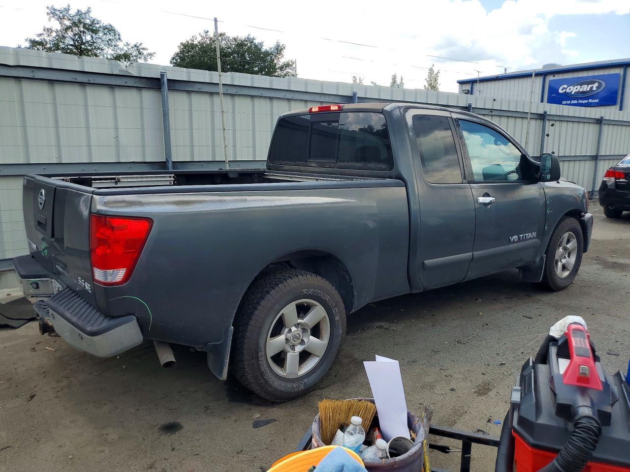 2007 Nissan Titan Xe Ffv Charcoal vin: 1N6BA06AX7N208709