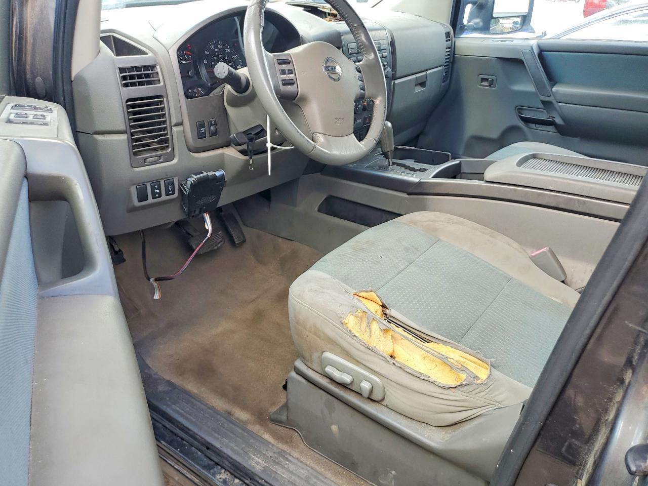 2007 Nissan Titan Xe Ffv Charcoal vin: 1N6BA06AX7N208709