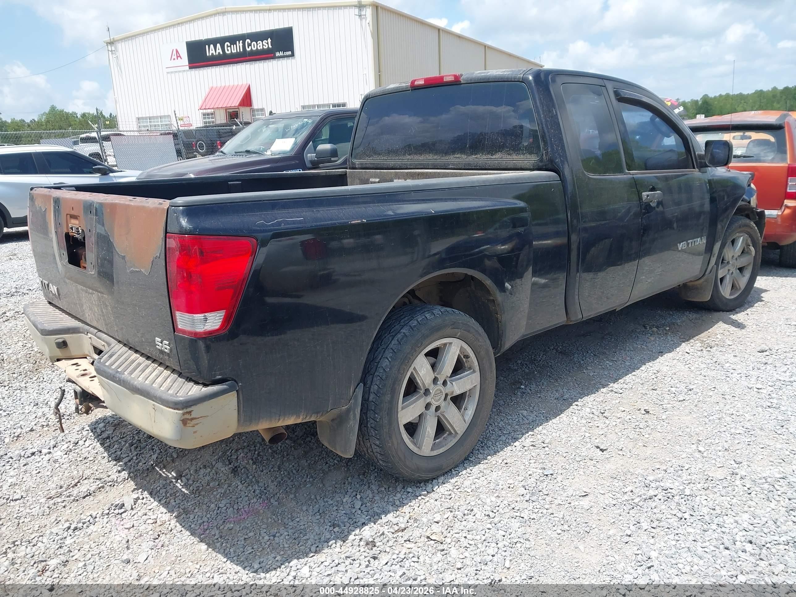 2007 Nissan Titan Xe Black vin: 1N6BA06AX7N231973