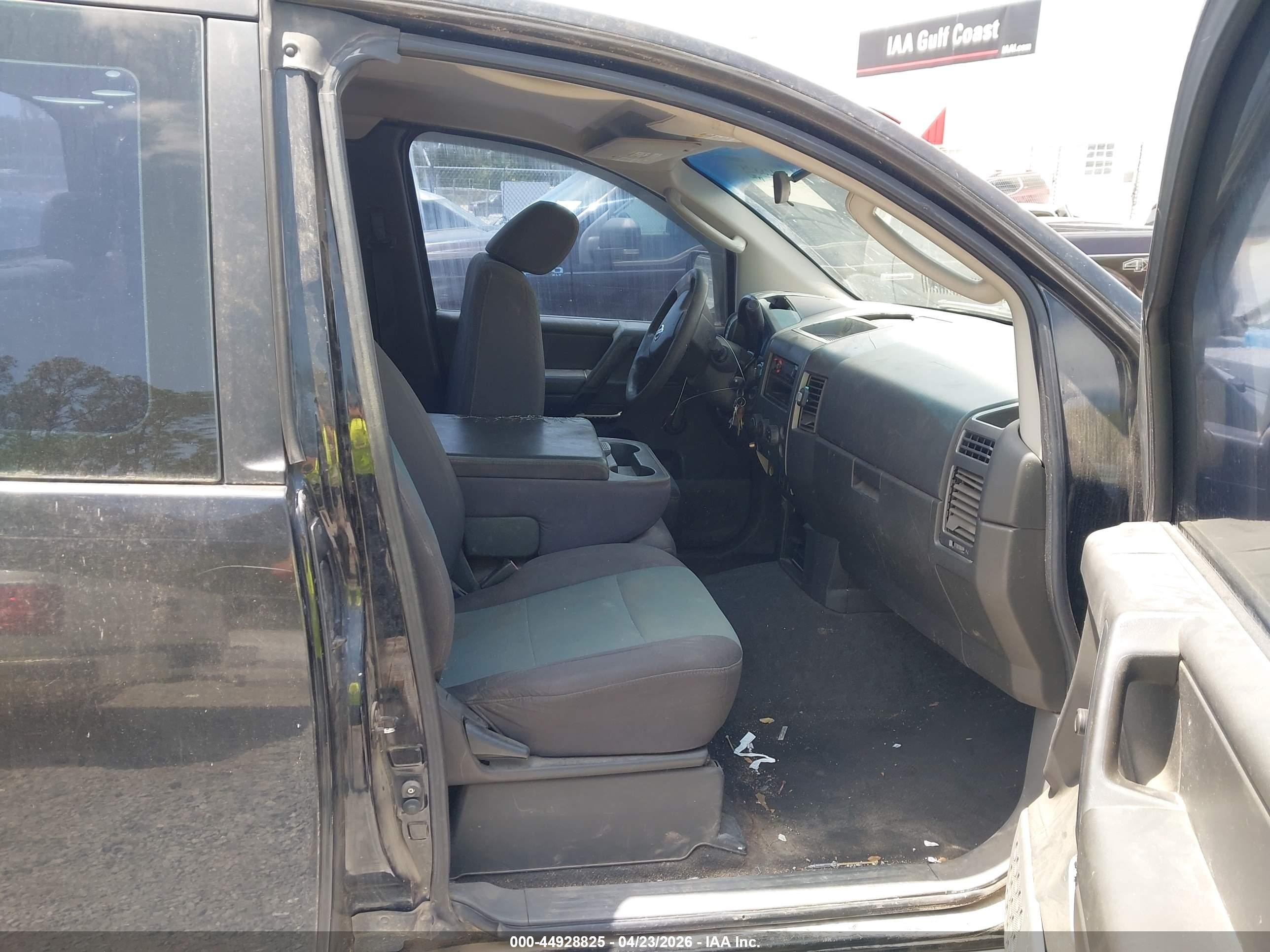 2007 Nissan Titan Xe Black vin: 1N6BA06AX7N231973
