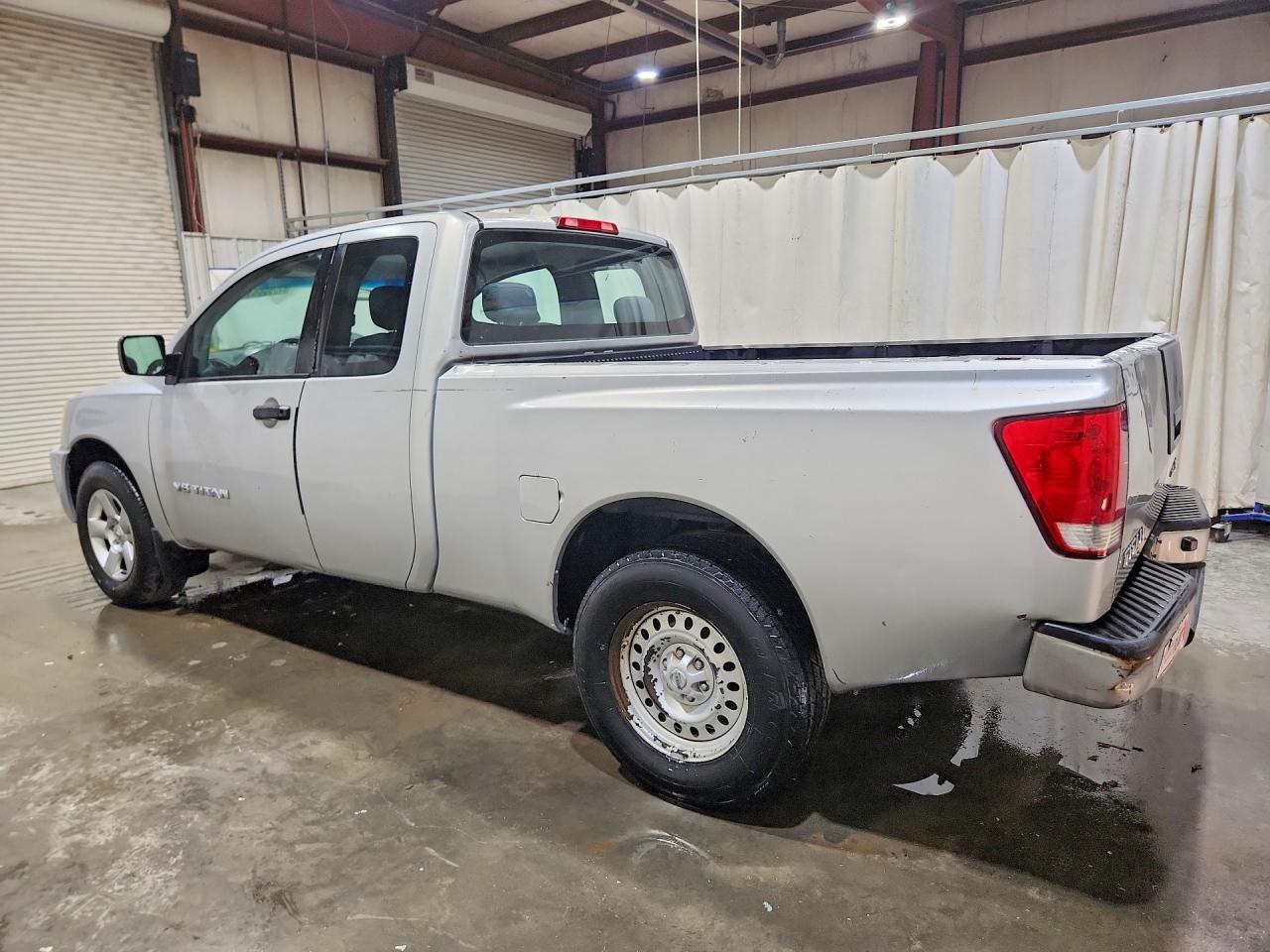 2008 Nissan Titan Xe Ffv Silver vin: 1N6BA06AX8N338345