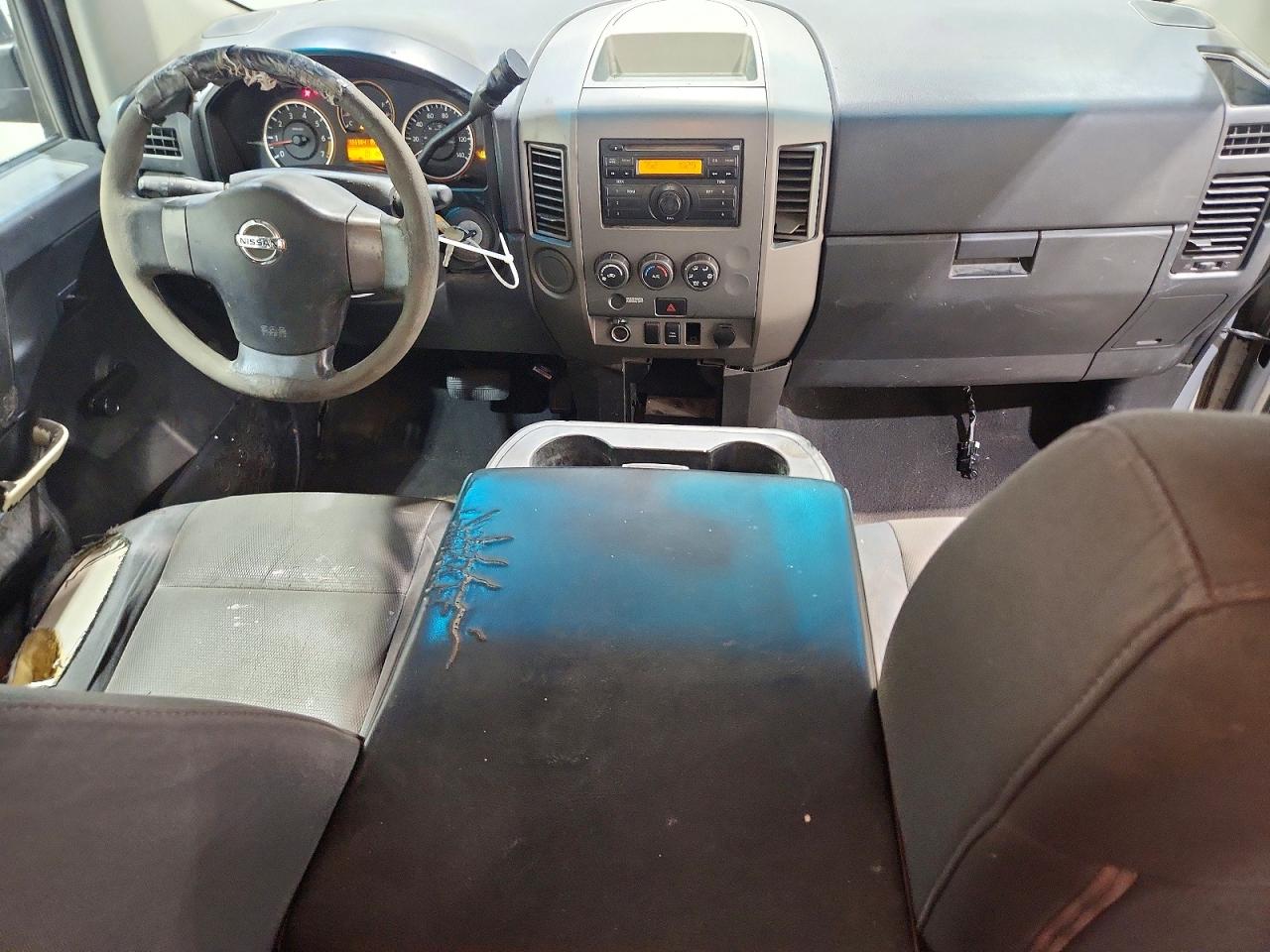 2008 Nissan Titan Xe Ffv Silver vin: 1N6BA06AX8N338345