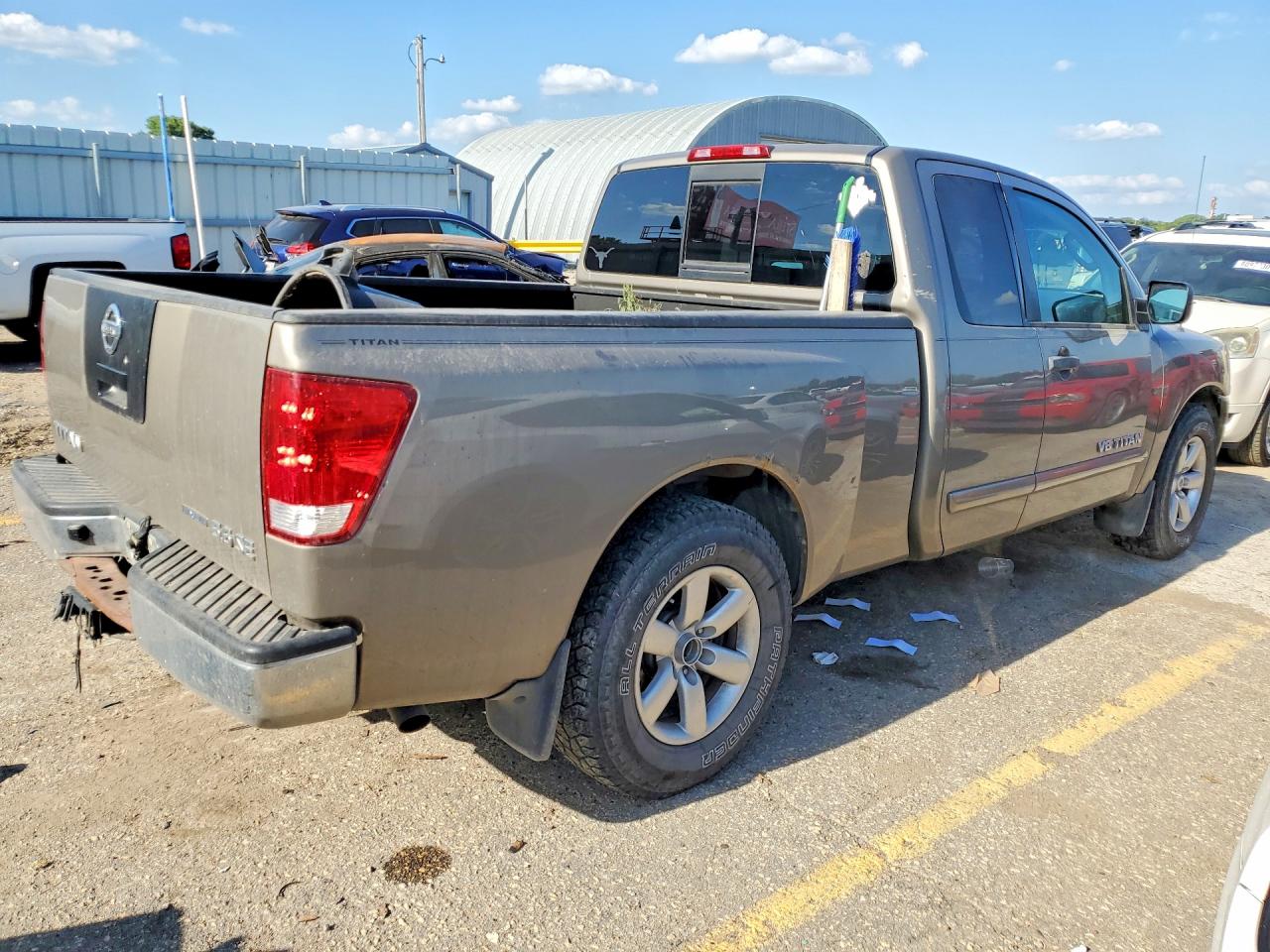 2008 Nissan Titan Xe Ffv Tan vin: 1N6BA06AX8N343710