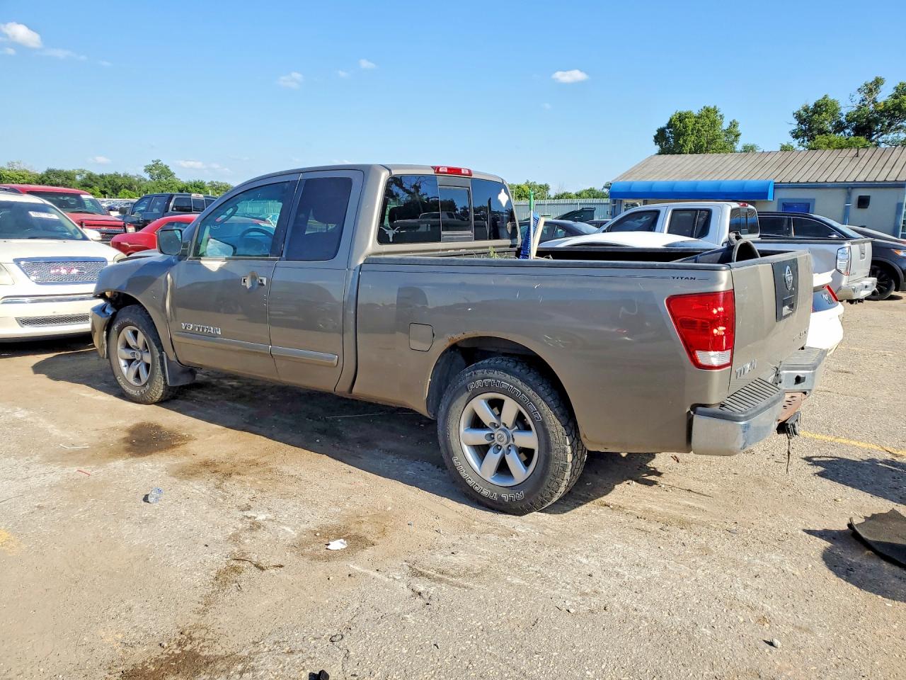 2008 Nissan Titan Xe Ffv Tan vin: 1N6BA06AX8N343710